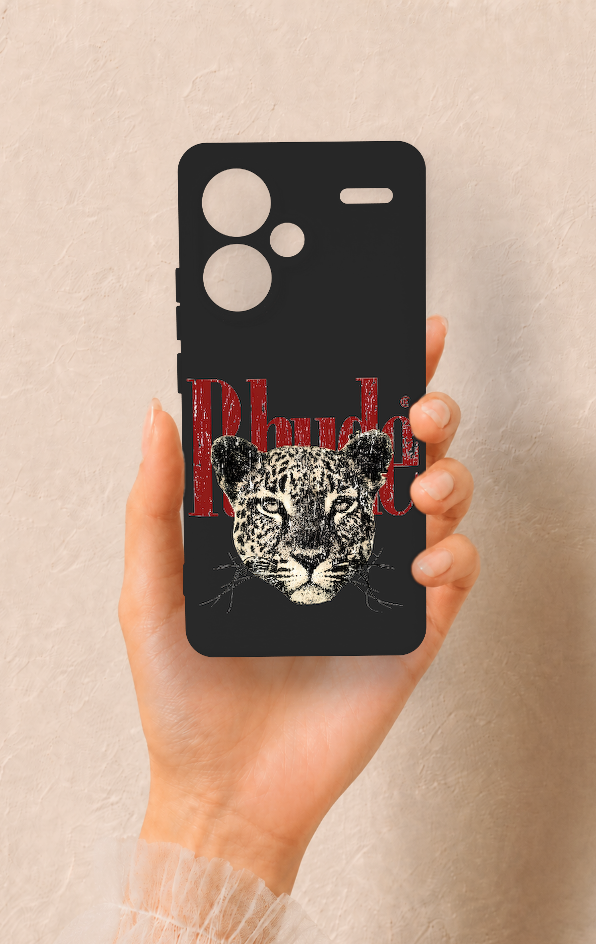 Redmi Note 13 Pro Plus Uyumlu Rhude Desenli Silikon Kılıf
