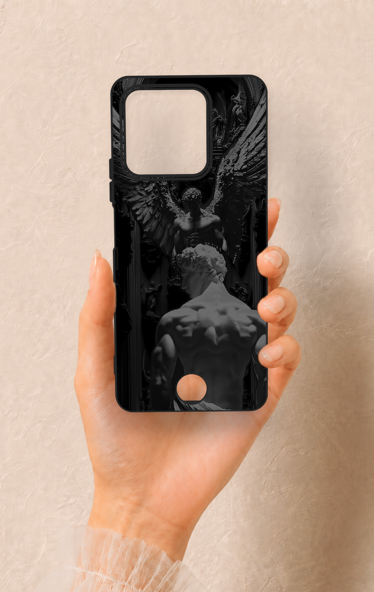 Reeder S71 Uyumlu Icarus Desenli Silikon Kılıf