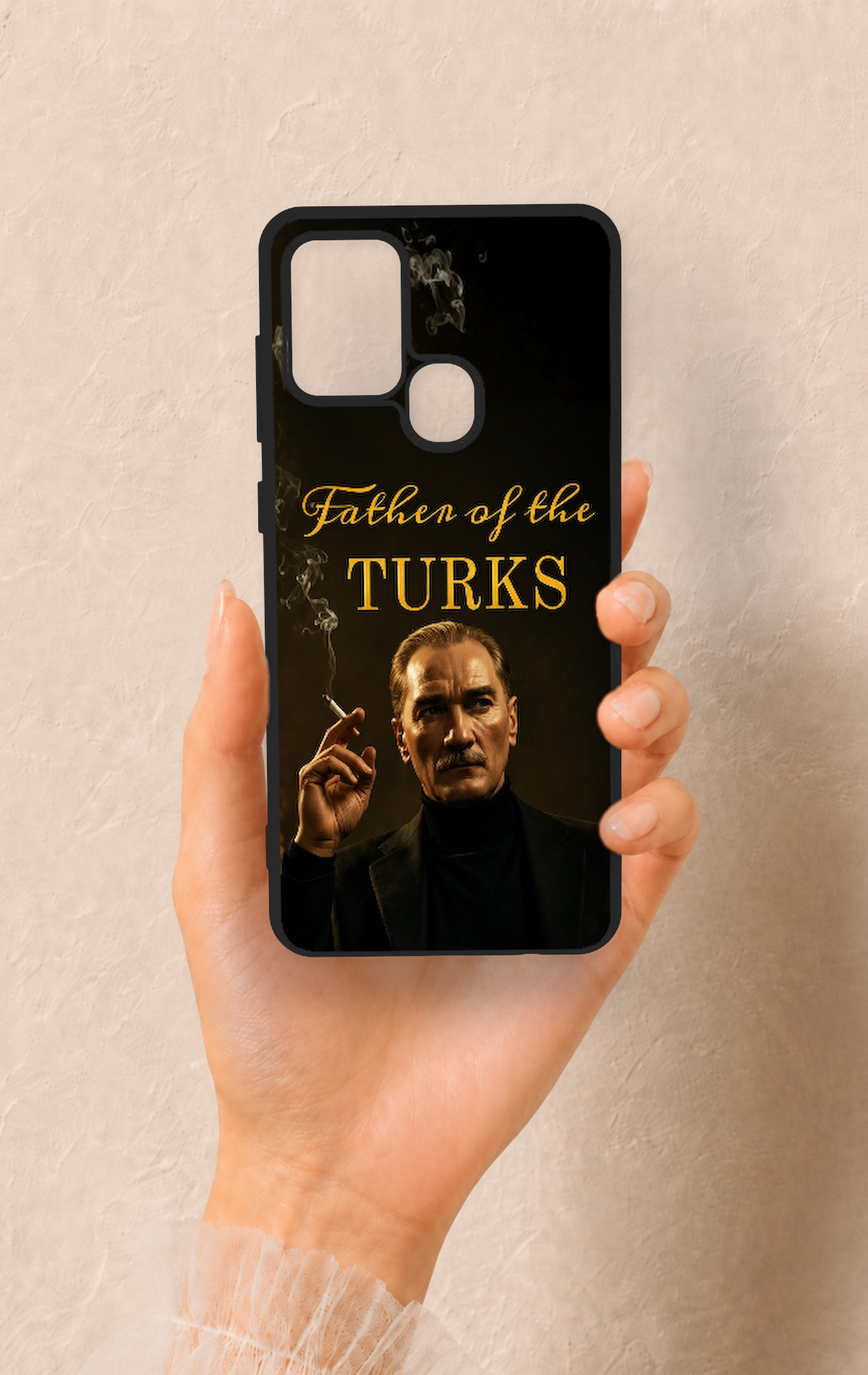 Samsung A21S Uyumlu Father Of The Turks Desenli Silikon Kılıf