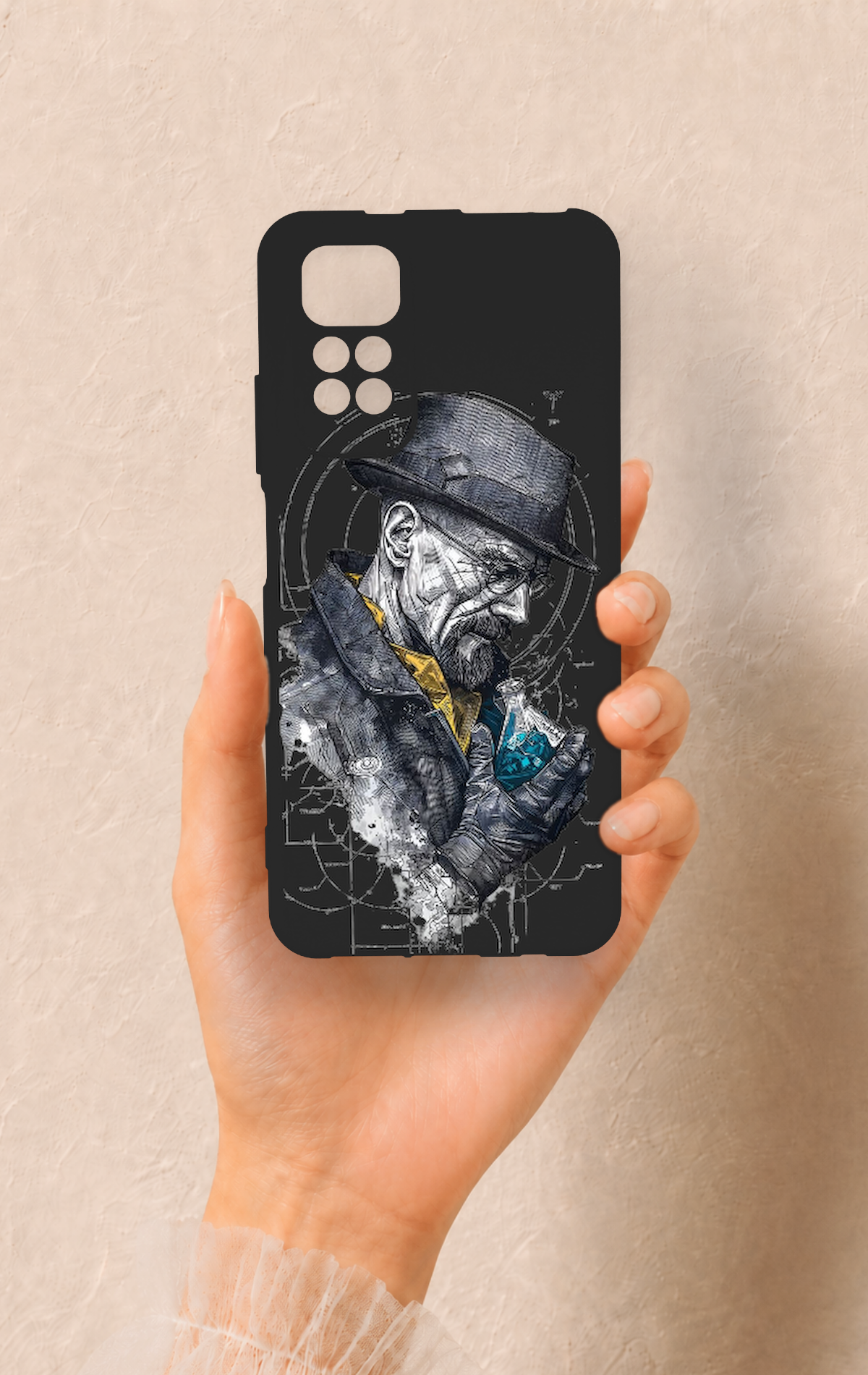 Redmi Note 11S Uyumlu Walter White Desenli Silikon Kılıf