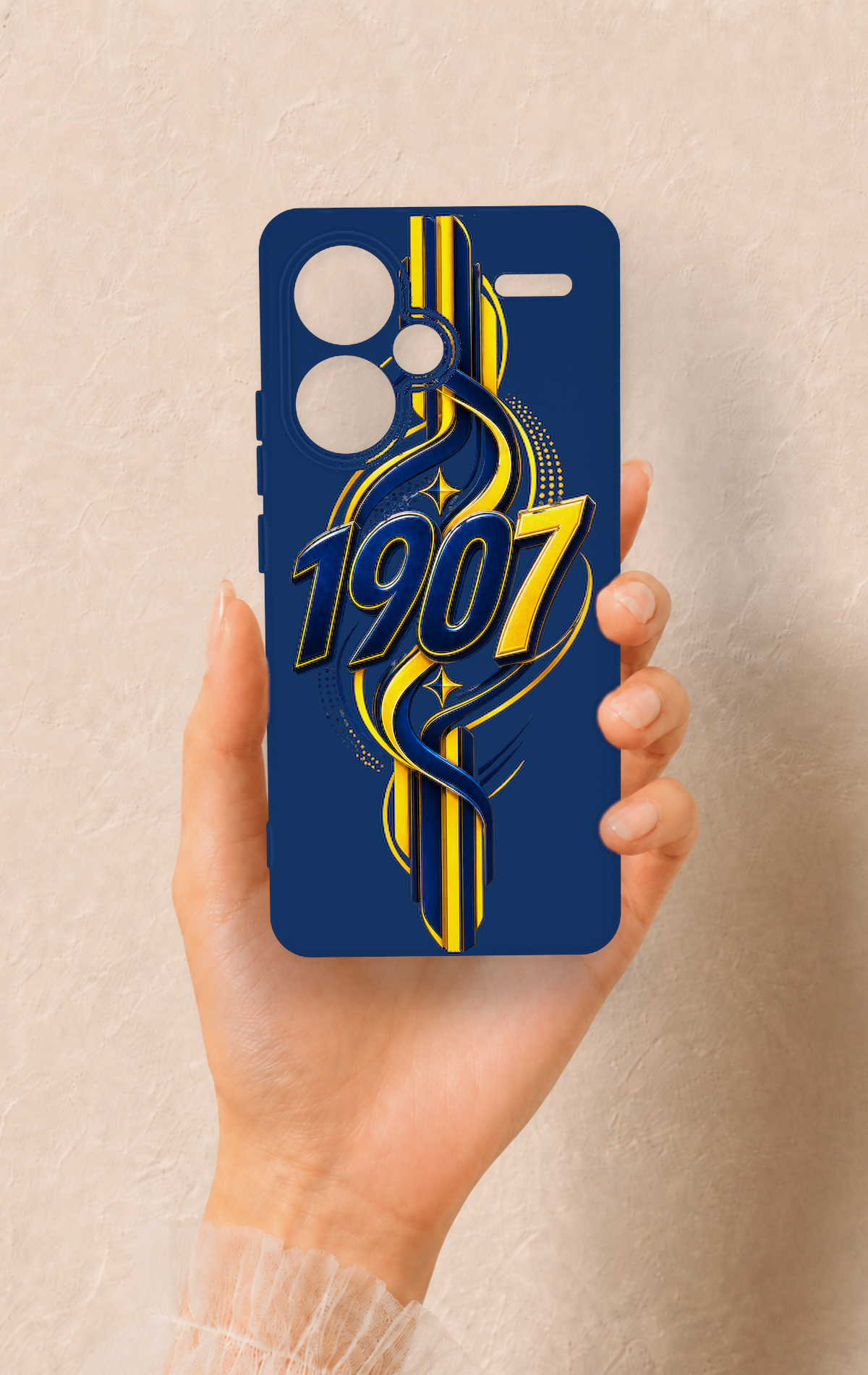 Redmi Note 13 Pro Plus Uyumlu FB-1907 Desenli Silikon Kılıf