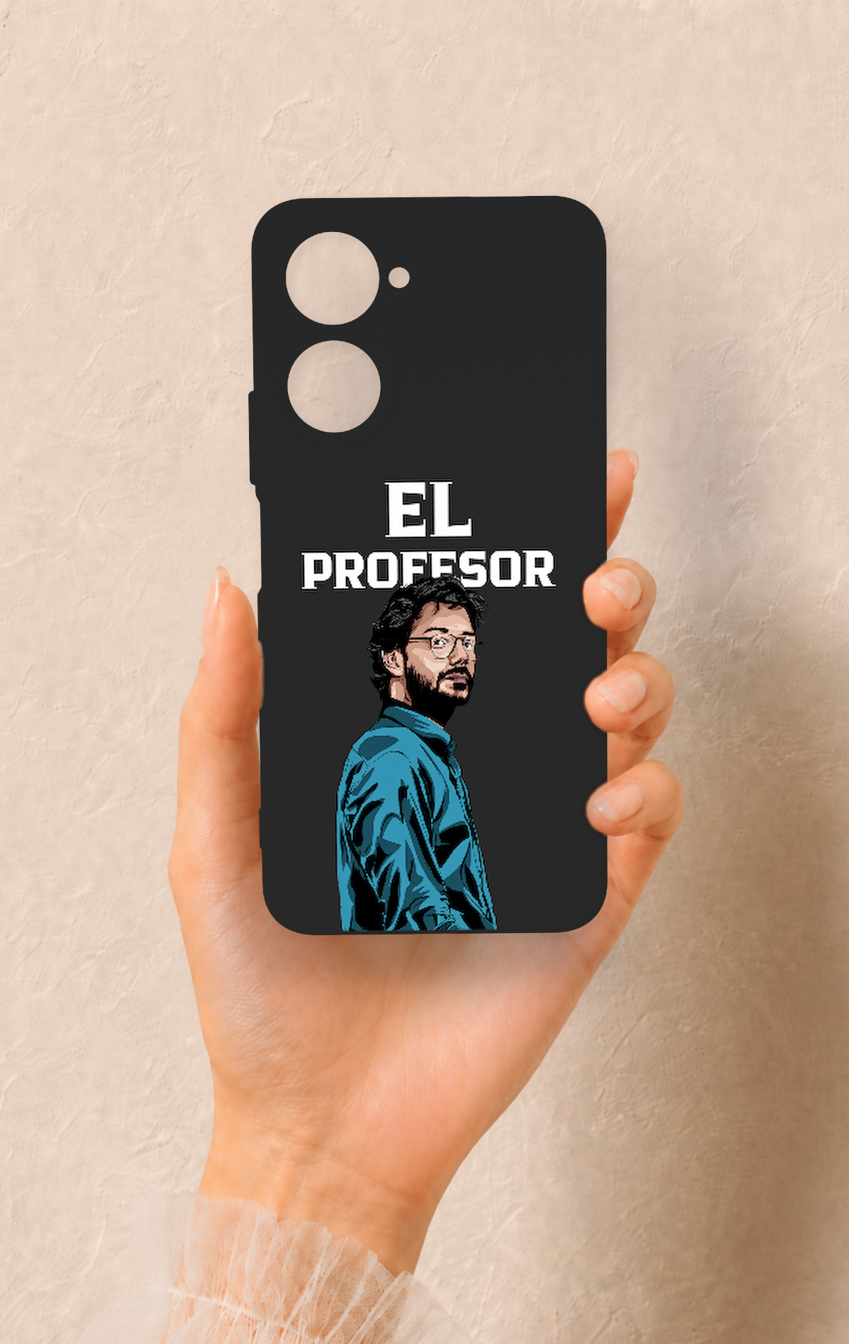 Vivo Y18 Uyumlu El Profesor Desenli Silikon Kılıf