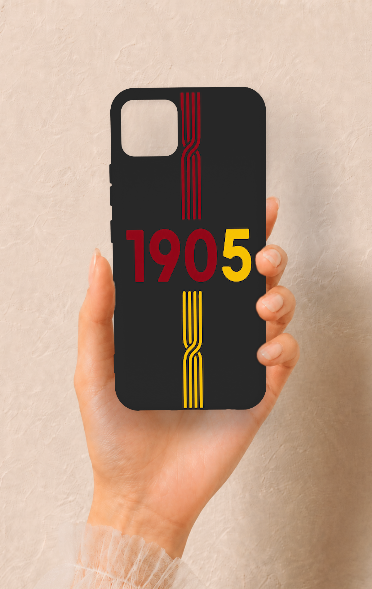 Realme C11 2021 Uyumlu 1905 Kemer Desenli Silikon Kılıf