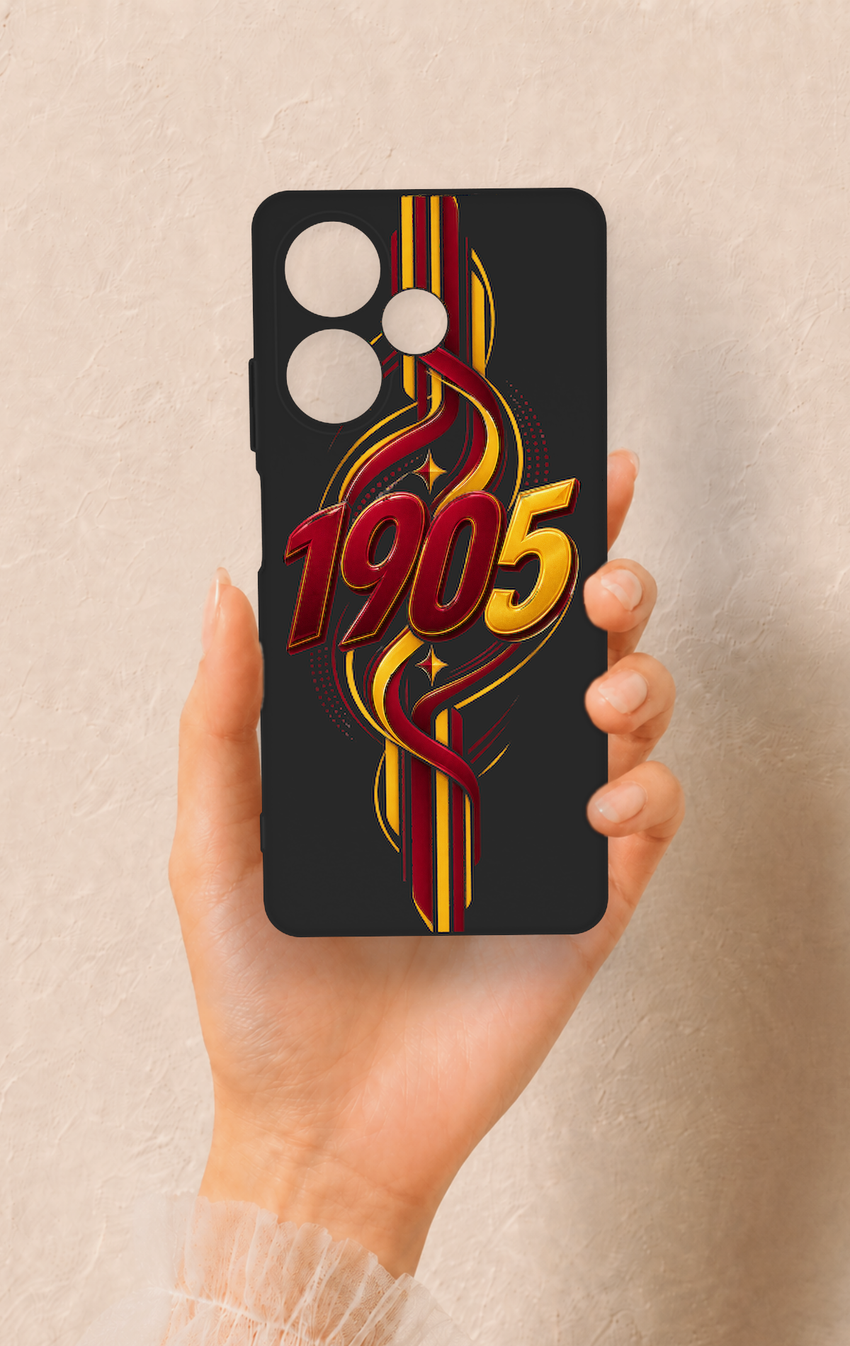 İnfinix Hot 30 Uyumlu GS-1905 Desenli Silikon Kılıf