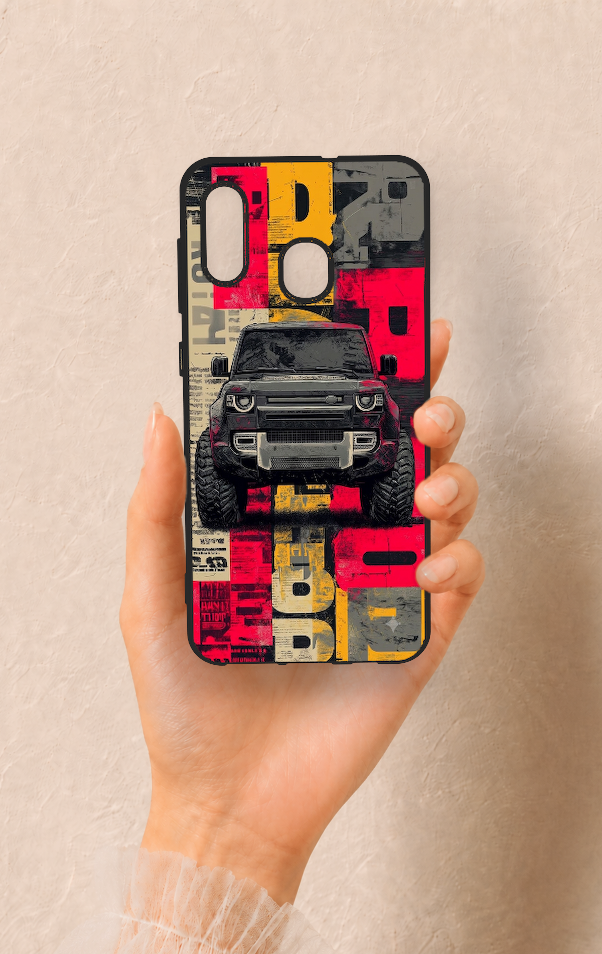 Samsung A20-A30 Uyumlu Defender Truck Desenli Silikon Kılıf