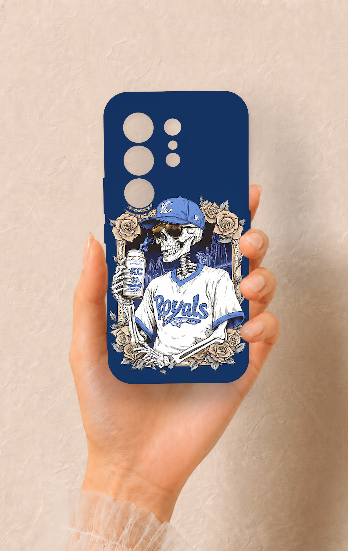 Tecno Camon 50 4G Uyumlu Royals Desenli Silikon Kılıf