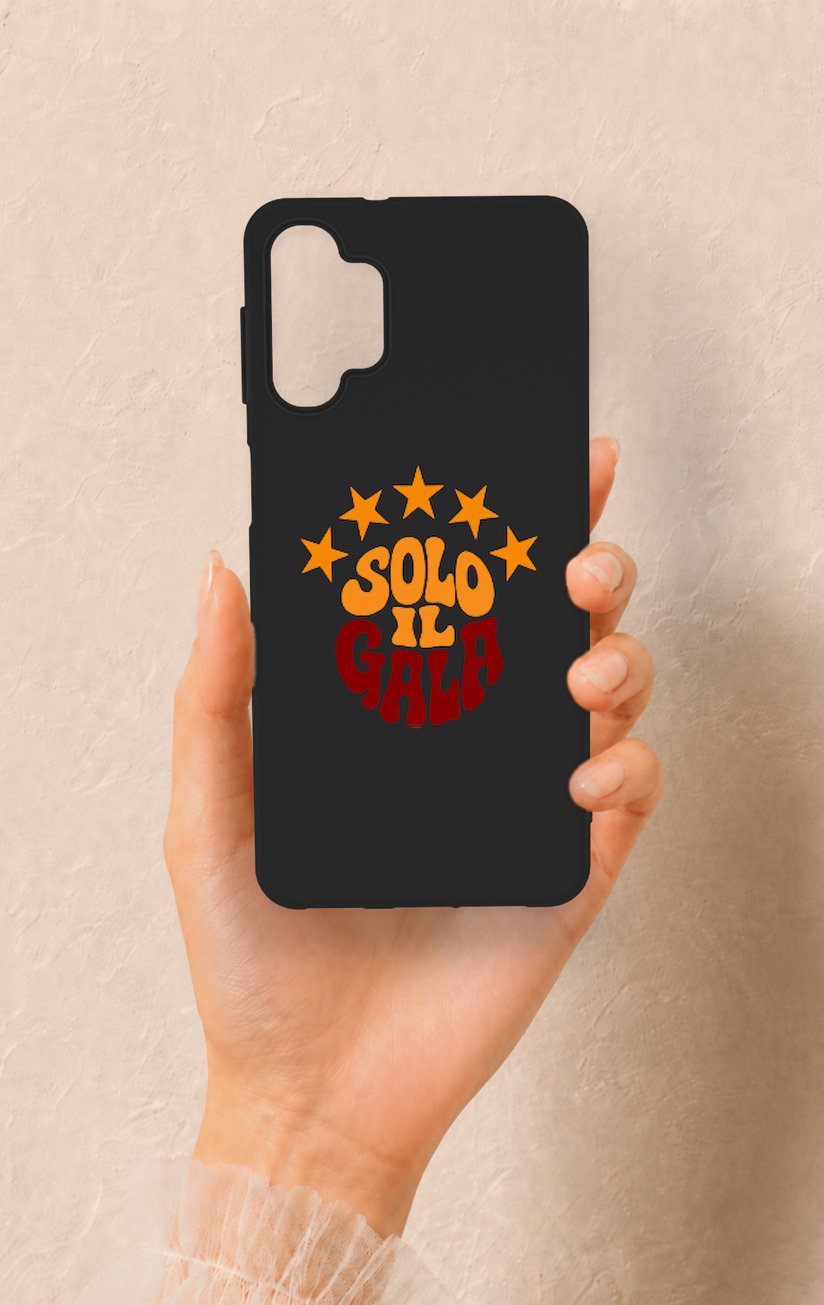 Samsung A32 Uyumlu Solo IL Gala Desenli Silikon Kılıf