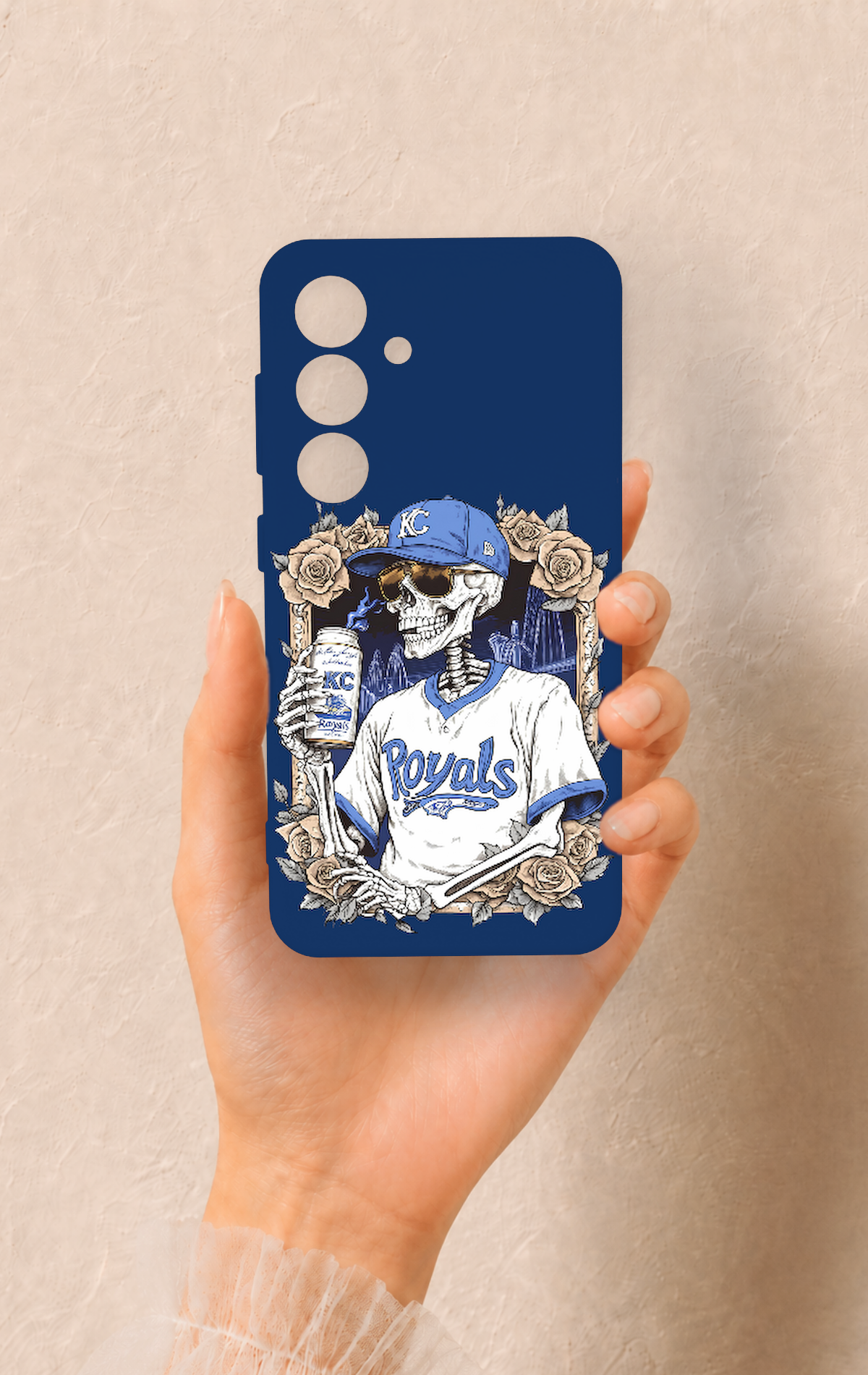 Samsung S24 Uyumlu Royals Desenli Silikon Kılıf