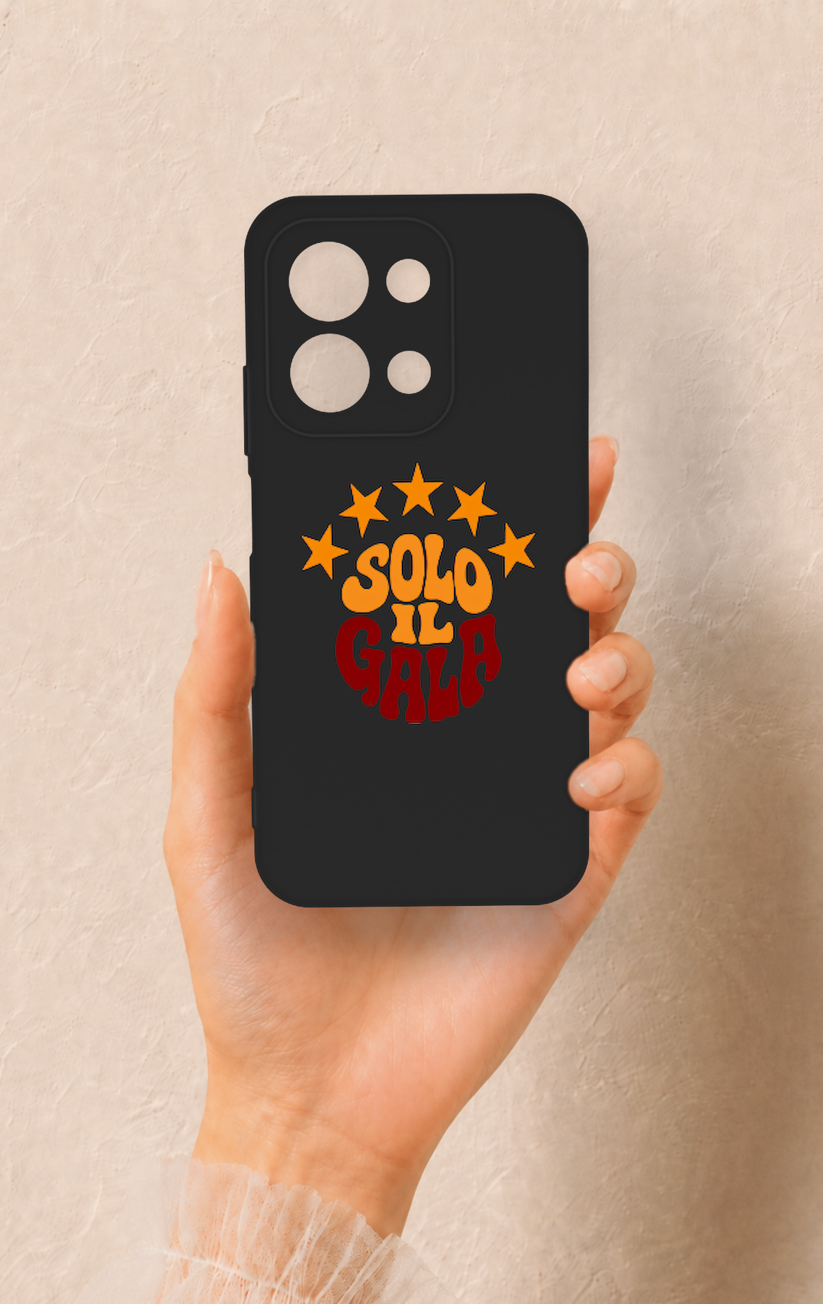 Redmi 15C 4G Uyumlu Solo IL Gala Desenli Silikon Kılıf