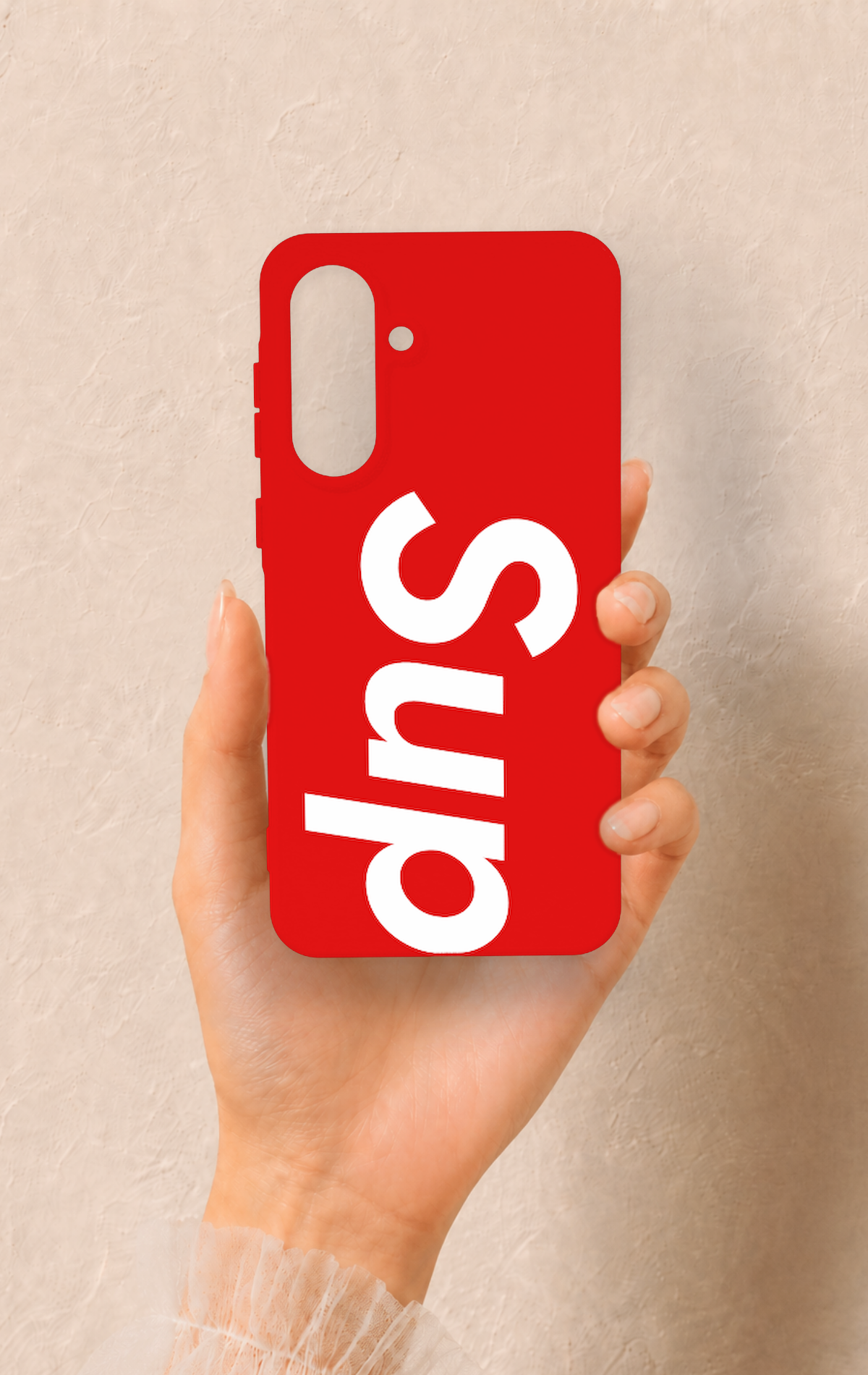Samsung A56 Uyumlu Sup Desenli Silikon Kılıf