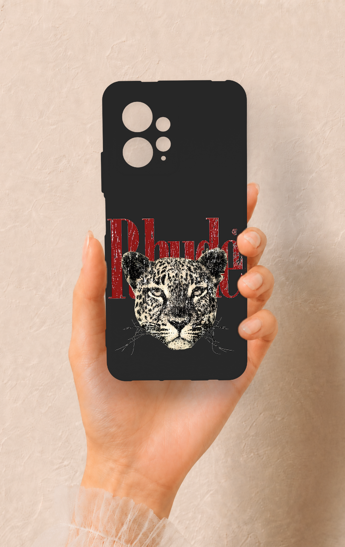 Redmi Note 12 4G Uyumlu Rhude Desenli Silikon Kılıf