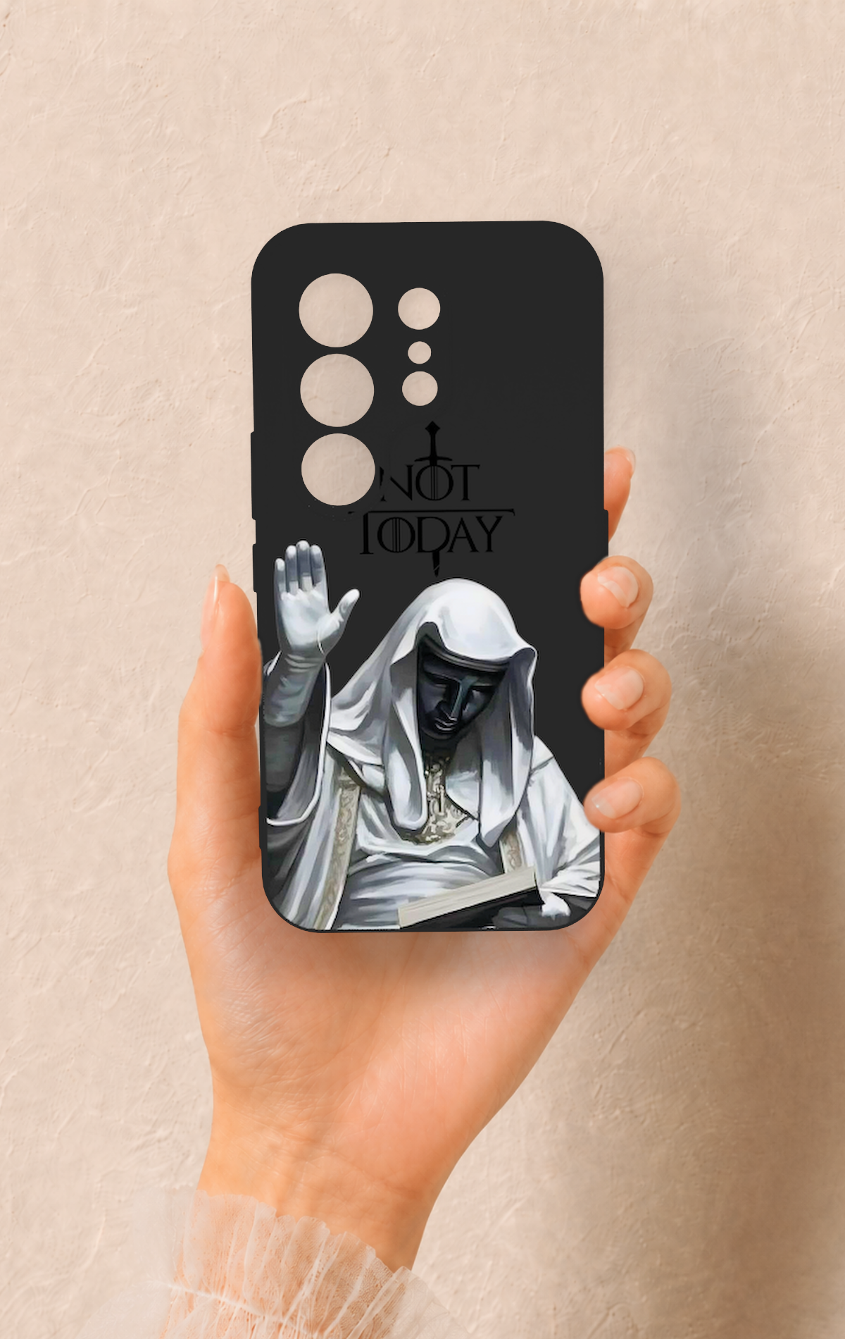 Tecno Camon 50 4G Uyumlu Not Today Desenli Silikon Kılıf