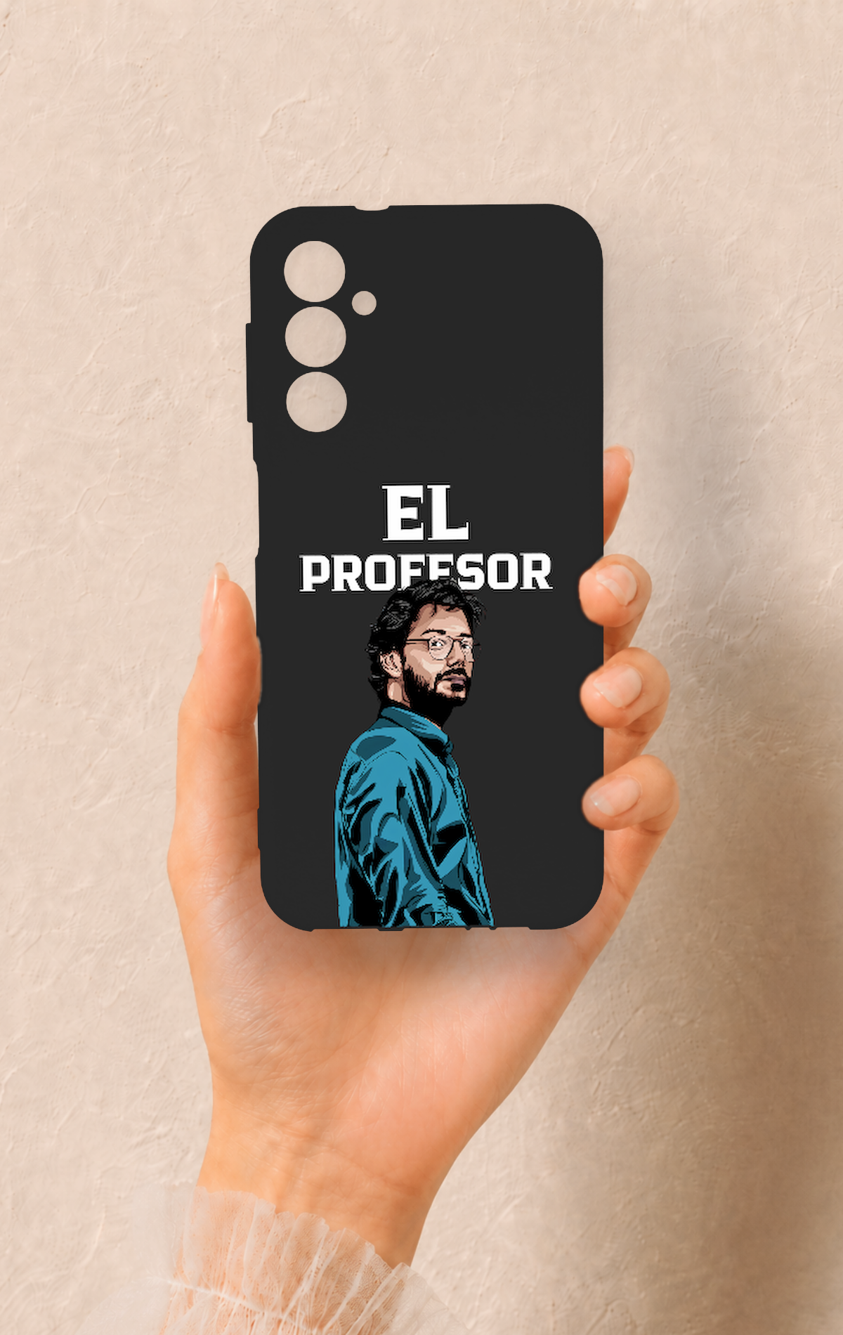 Samsung A14 Uyumlu El Profesor Desenli Silikon Kılıf