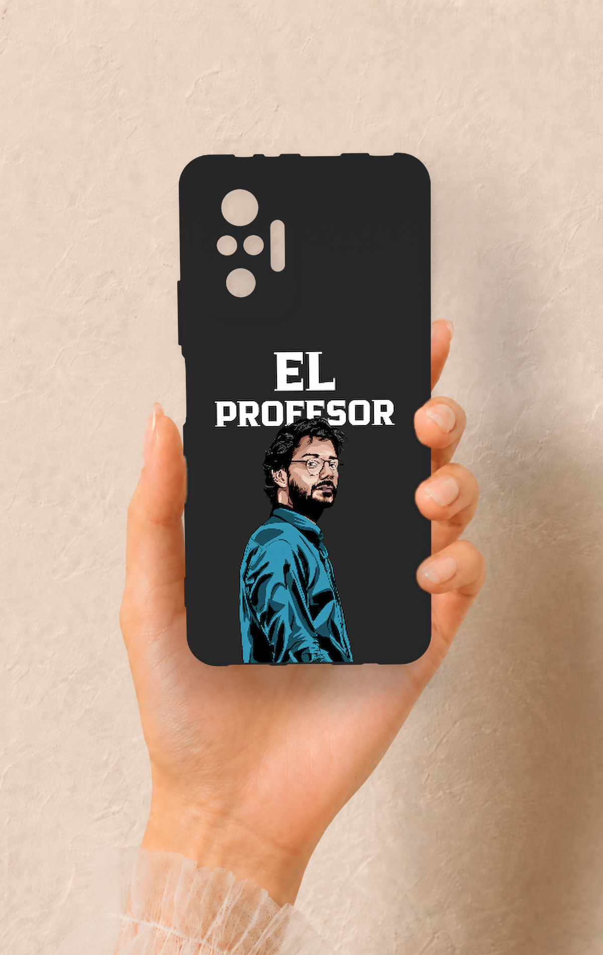 Redmi Note 10 Pro Uyumlu El Profesor Desenli Silikon Kılıf