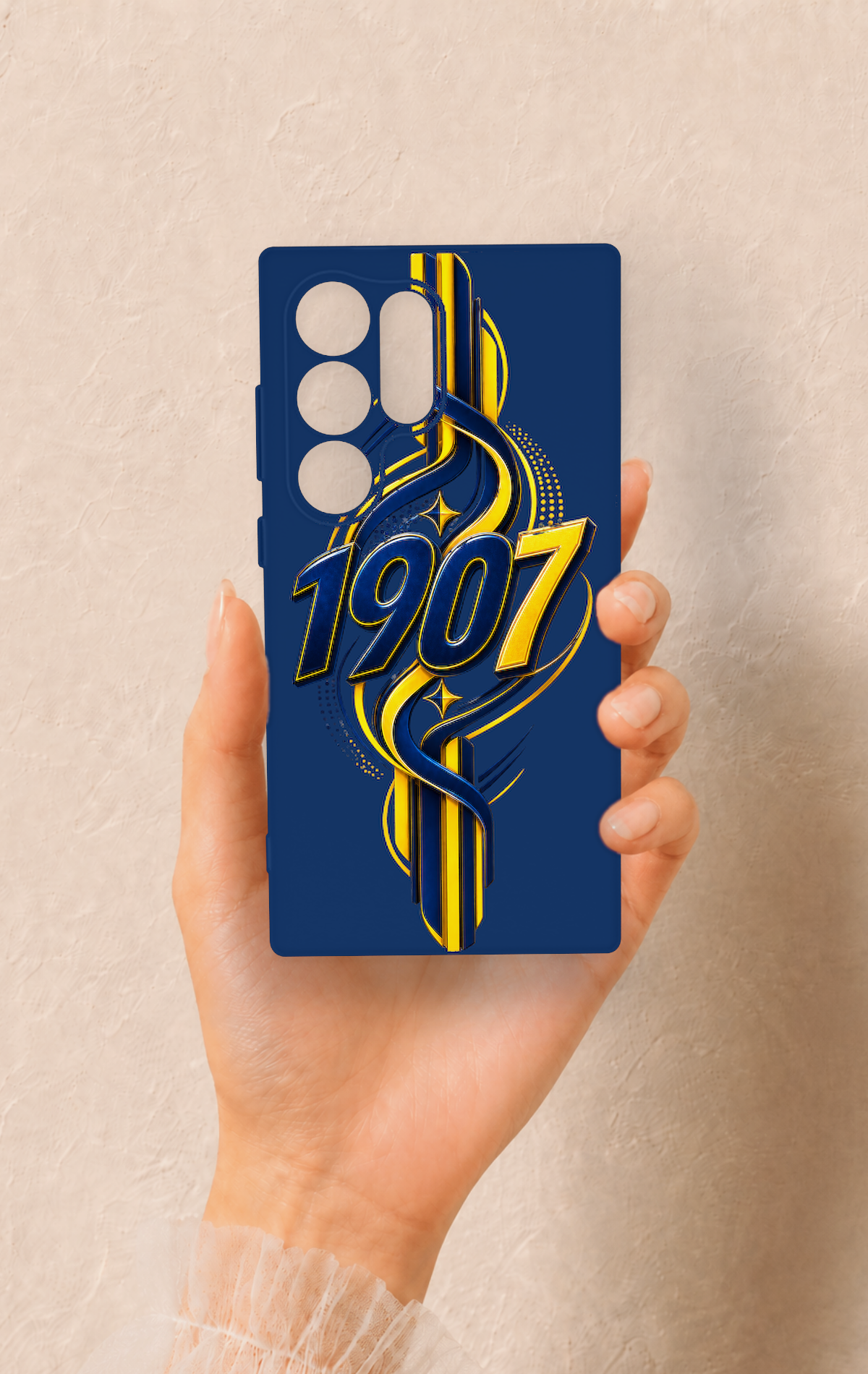 Samsung S24 Ultra Uyumlu FB-1907 Desenli Silikon Kılıf