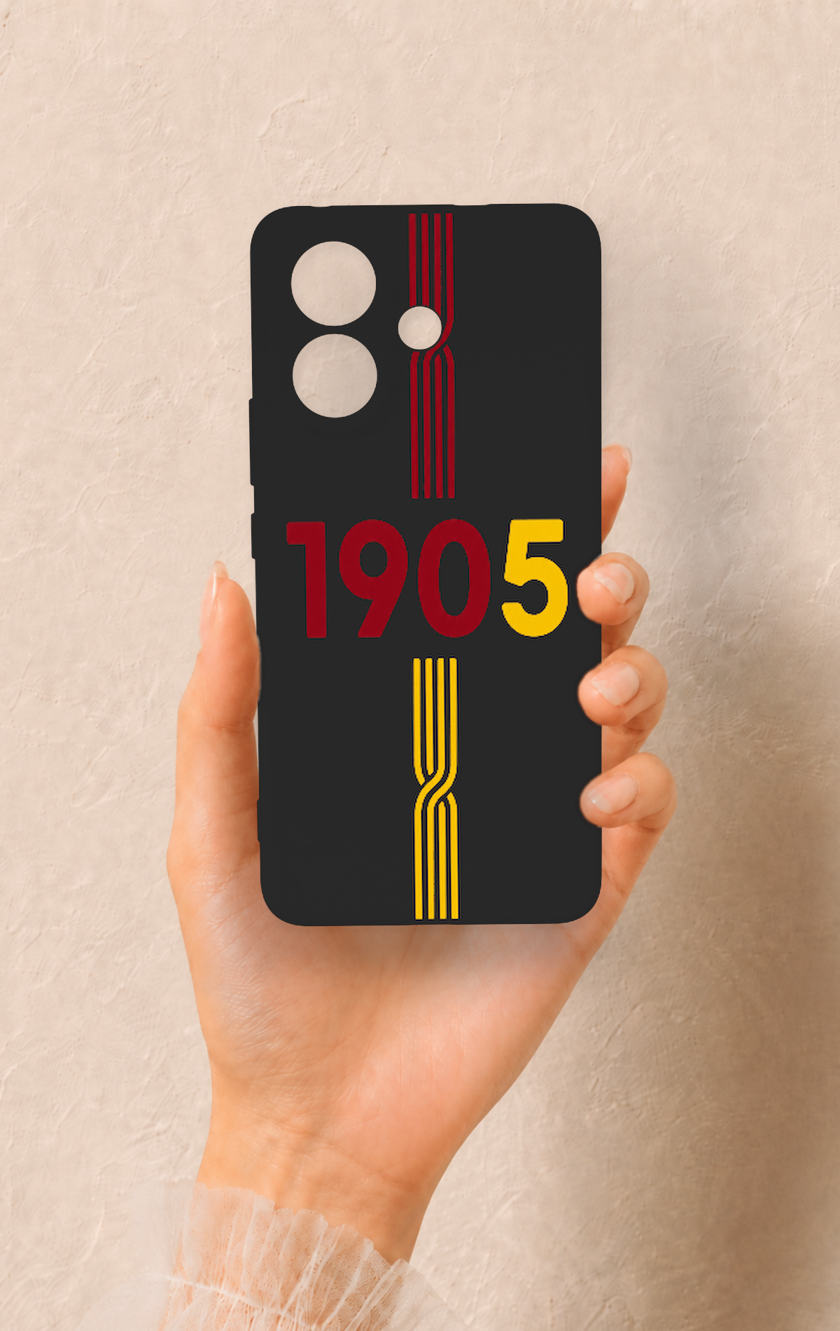 Vivo V60 Lite Uyumlu 1905 Kemer Desenli Silikon Kılıf