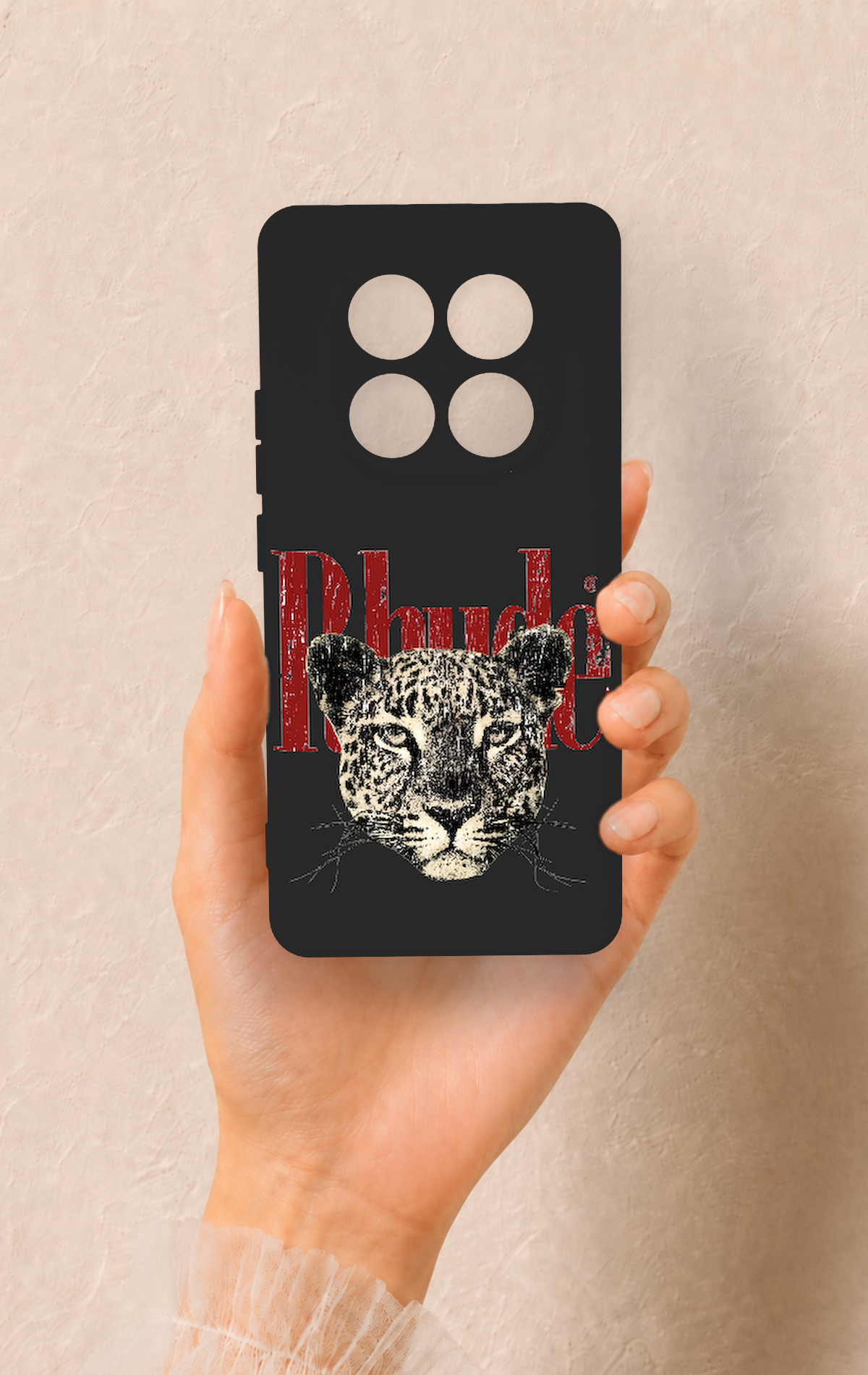 Redmi Note 14 Pro 5G Uyumlu Rhude Desenli Silikon Kılıf