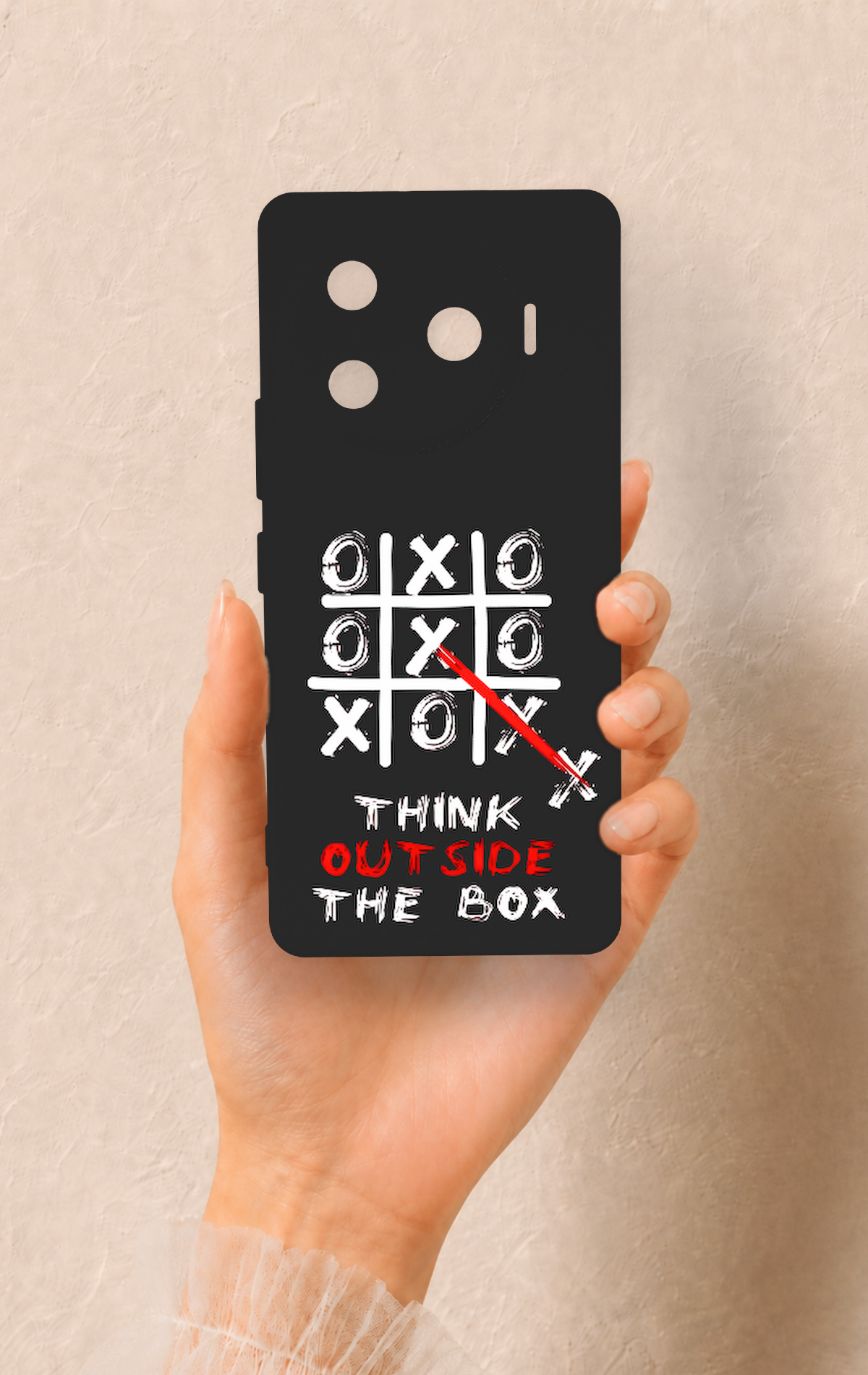 Tecno Camon 30 Pro 5G Uyumlu Out Side The Box Desenli Silikon Kılıf