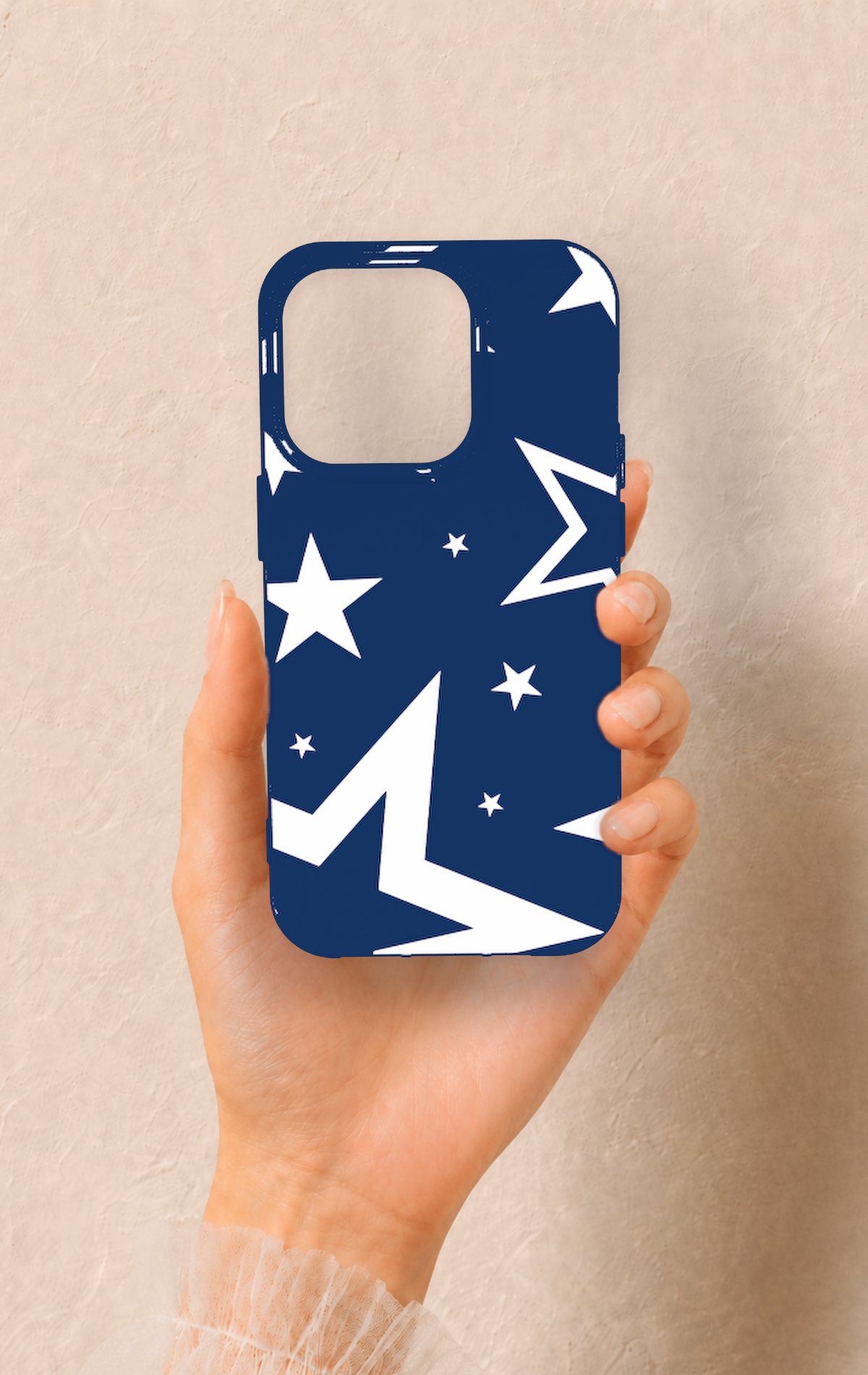 iPhone 14 Pro Uyumlu Mega Star Desenli Silikon Kılıf