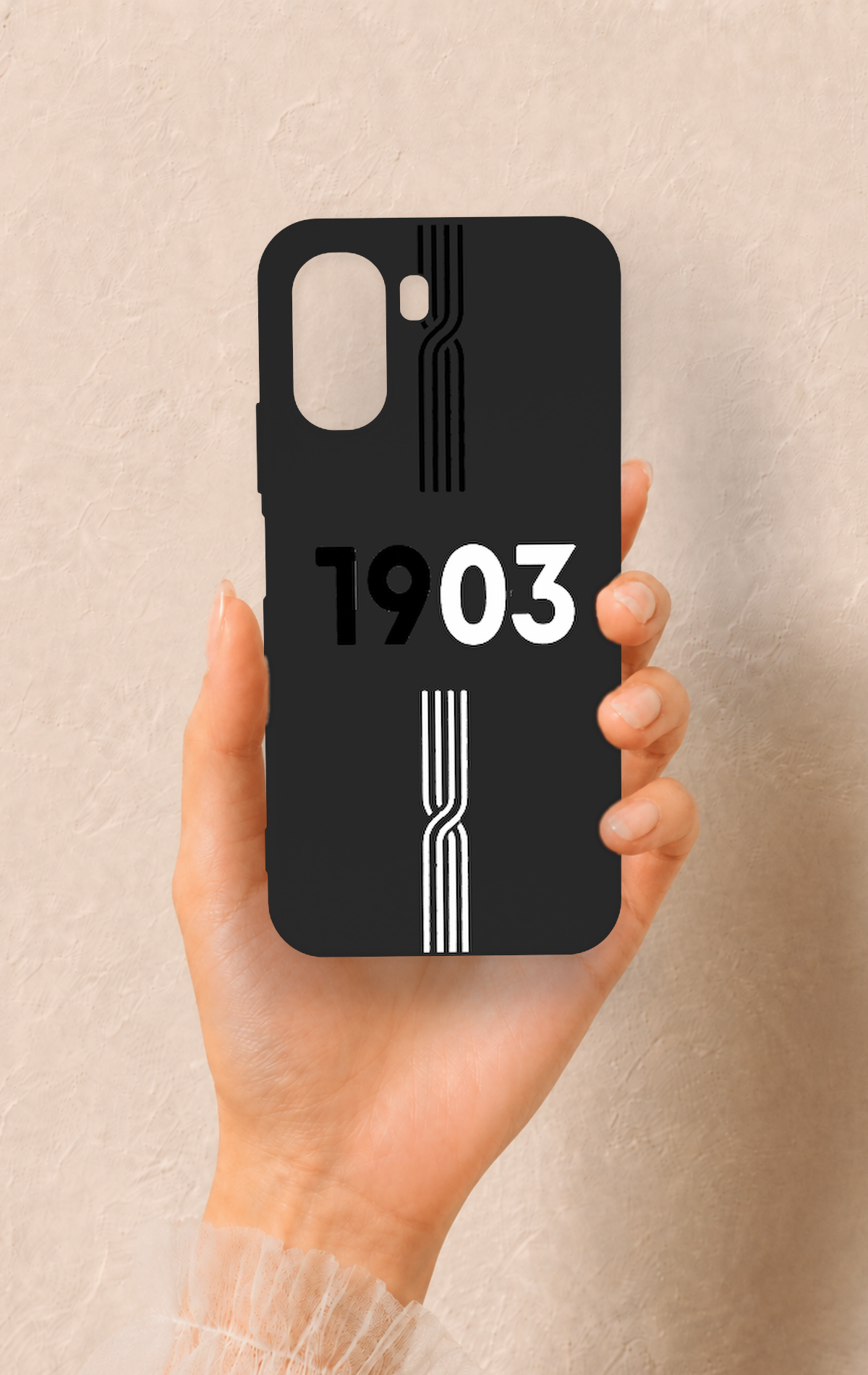 Oppo A6T Uyumlu 1903 Kemer Desenli Silikon Kılıf