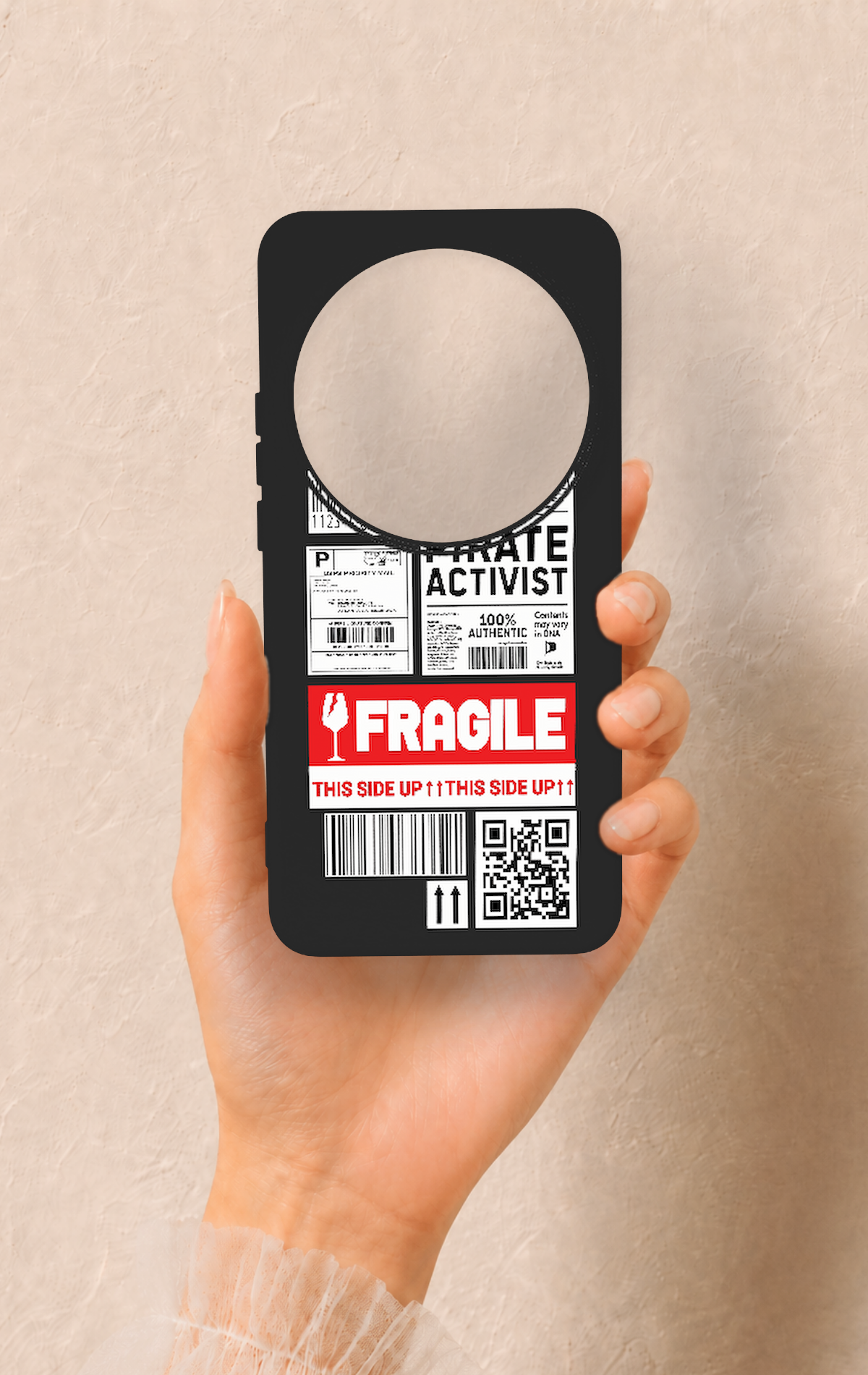 Xiomi Mi 15 Ultra Uyumlu Fragile Desenli Silikon Kılıf