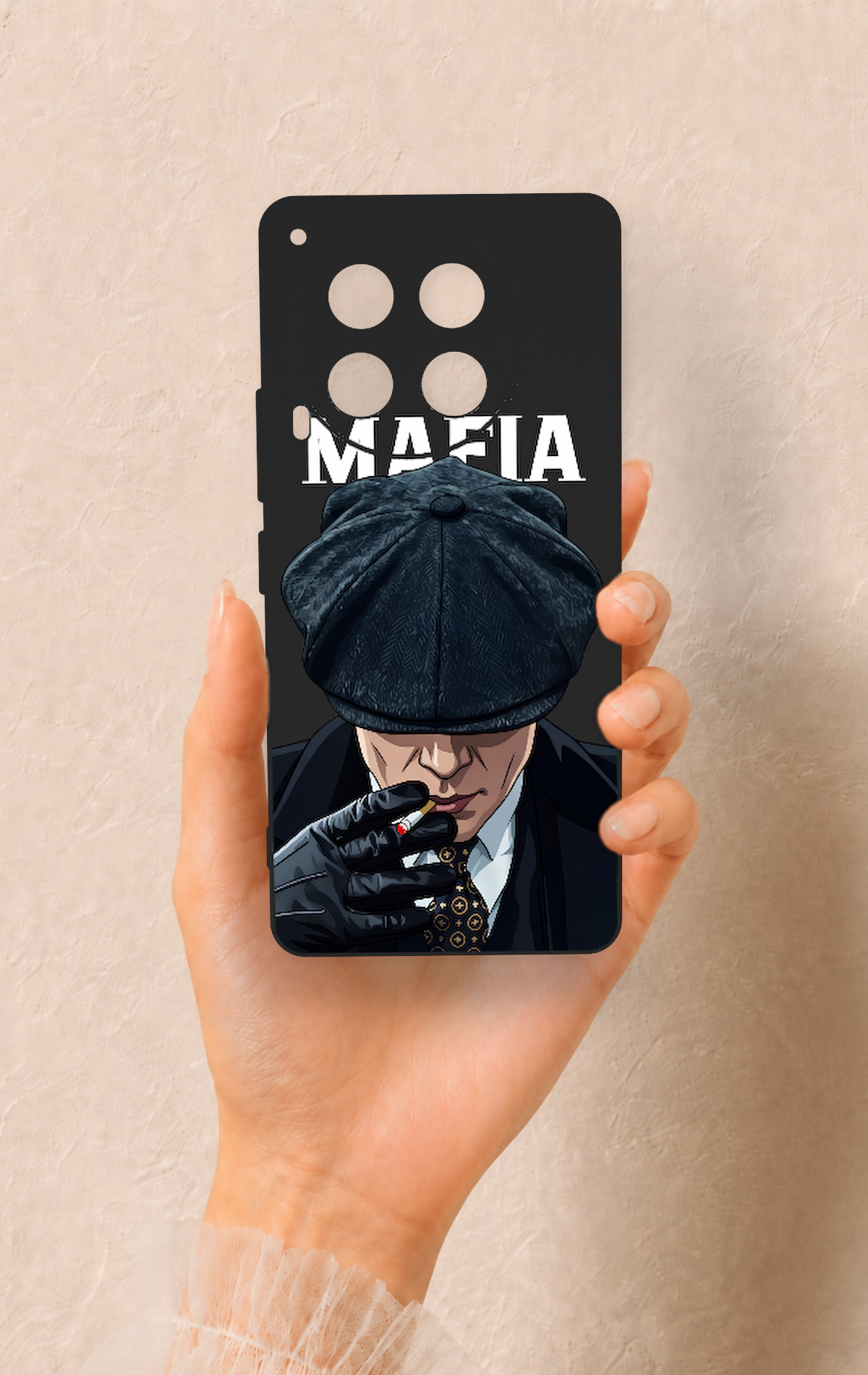 Tecno Camon 30 Uyumlu MAFIA Desenli Silikon Kılıf