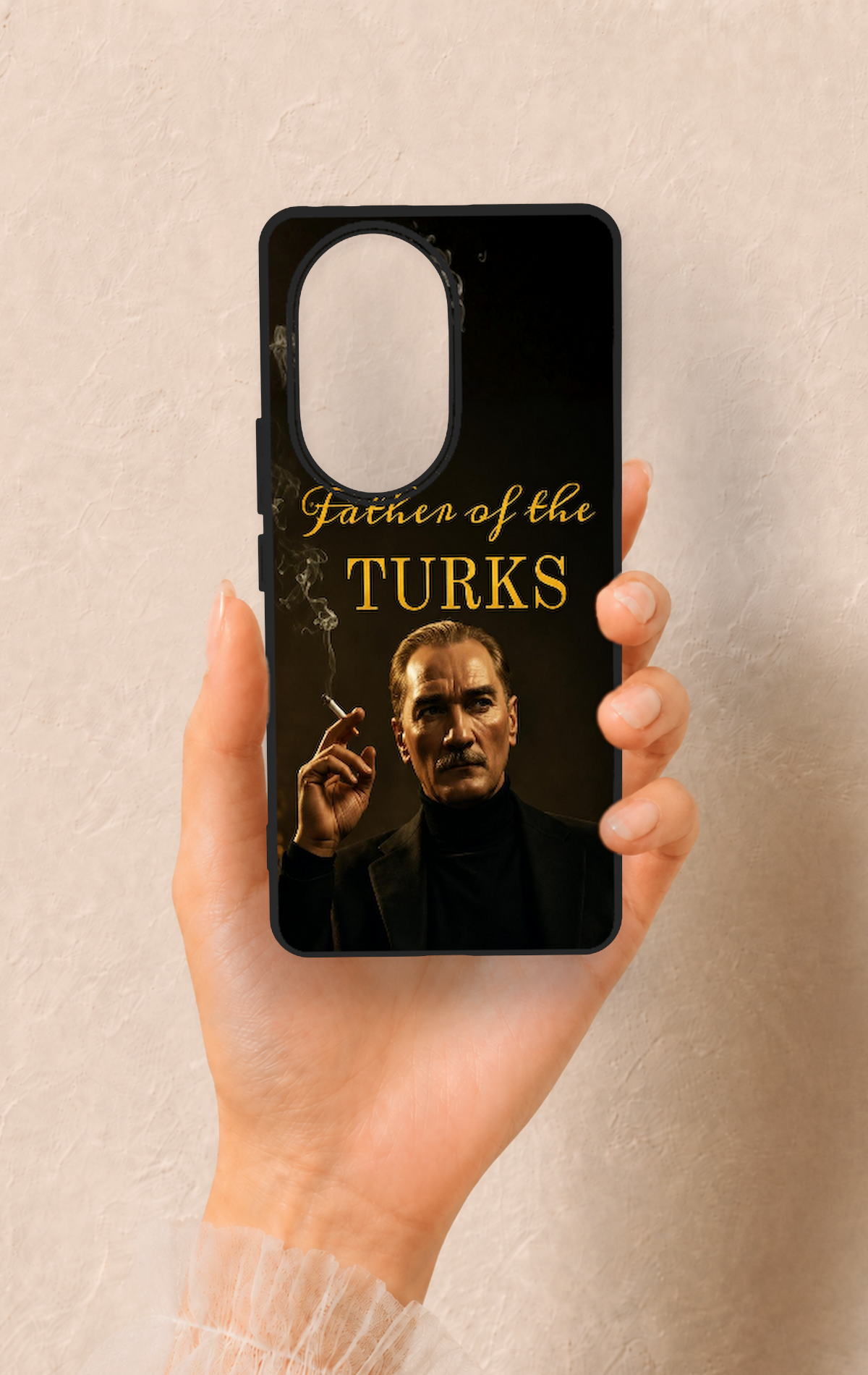 Honor 200 Pro 5G Uyumlu Father Of The Turks Desenli Silikon Kılıf