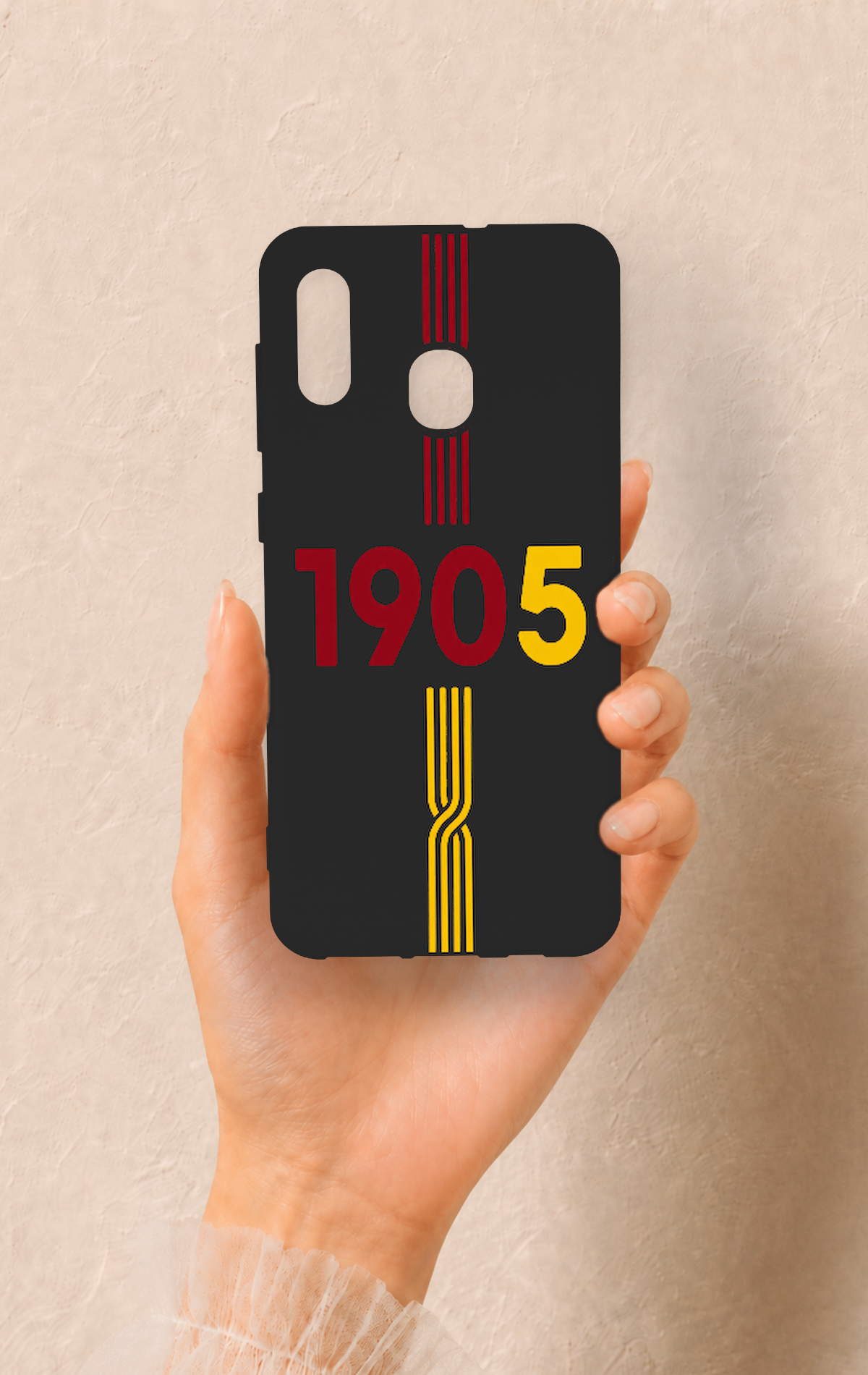 Samsung A20-A30 Uyumlu 1905 Kemer Desenli Silikon Kılıf