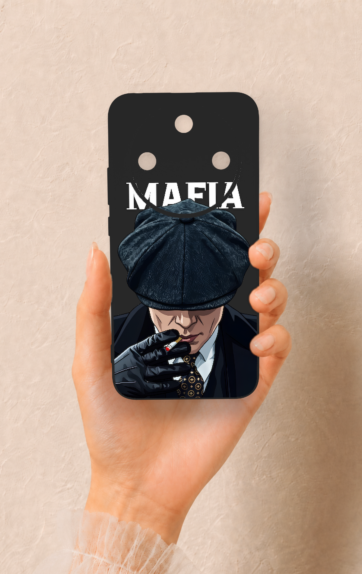 Honor Magic 8 Lite Uyumlu MAFIA Desenli Silikon Kılıf