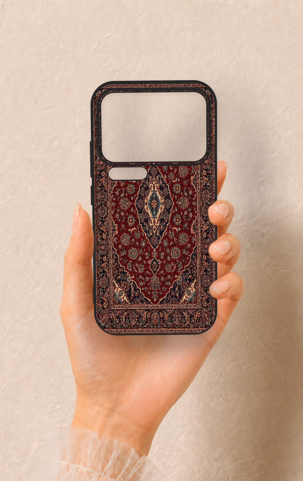 Xiaomi Mi 17 Pro 5G Uyumlu Acem Halı Desenli Silikon Kılıf