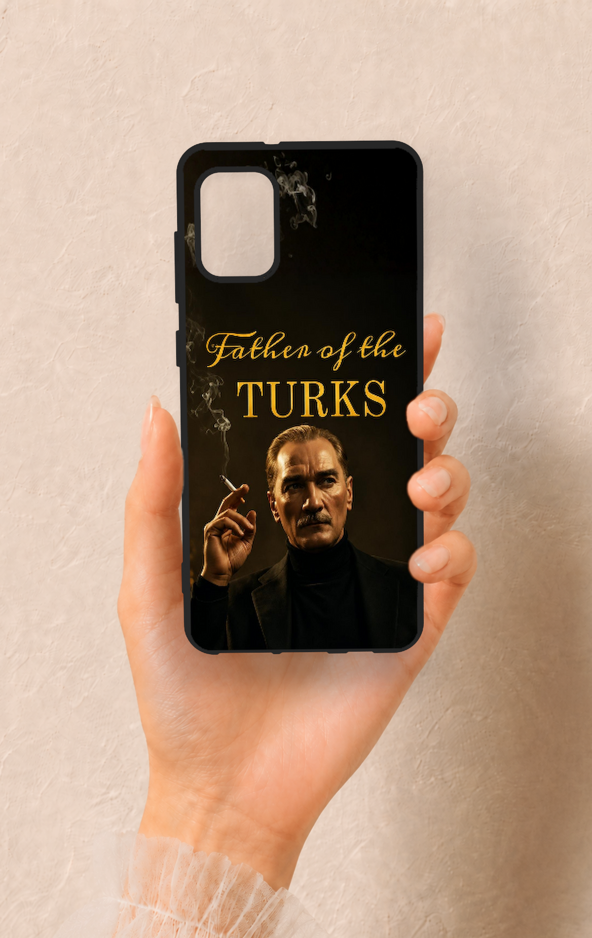 Samsung A31 Uyumlu Father Of The Turks Desenli Silikon Kılıf