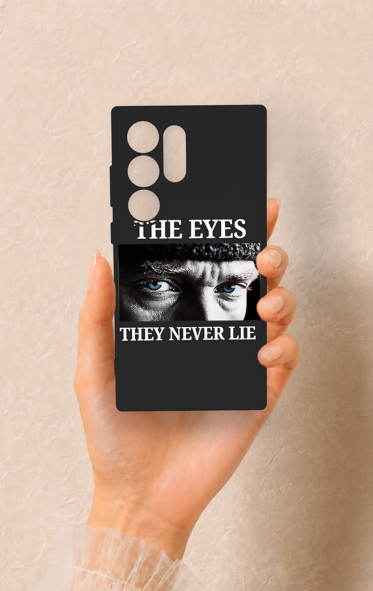 Samsung S24 Ultra Uyumlu Atatürk Eyes Desenli Silikon Kılıf