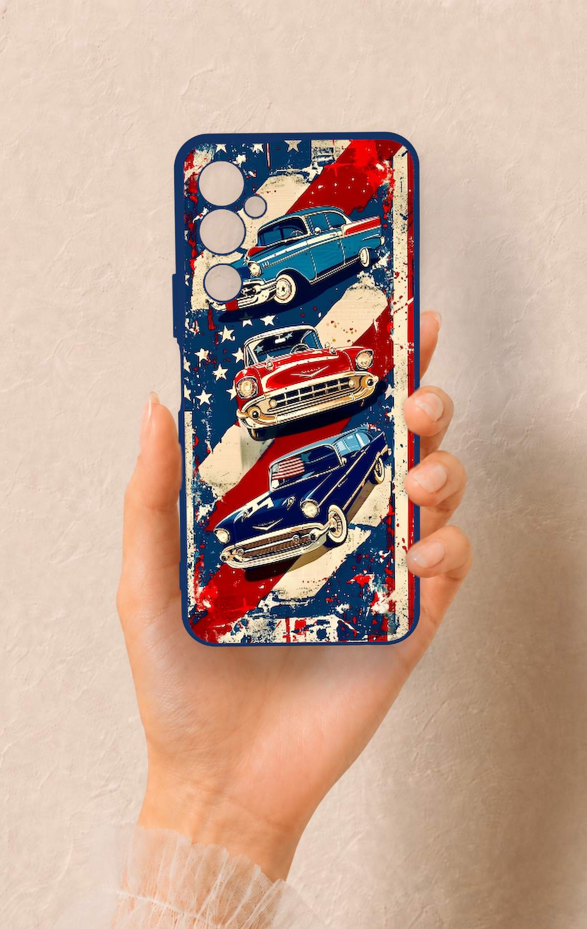 Tecno Pova Neo 2 Uyumlu Amerikan Chevrolet Desenli Silikon Kılıf