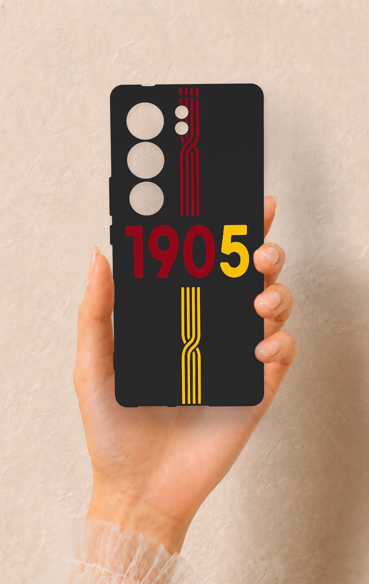 Vivo V29 Uyumlu 1905 Kemer Desenli Silikon Kılıf