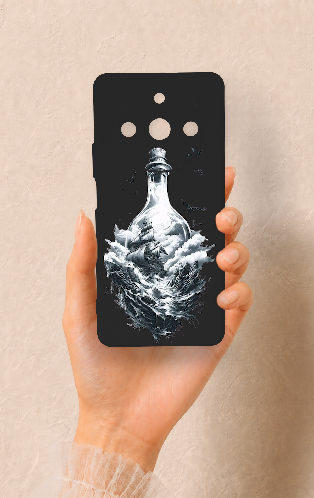 Realme 11 Pro Uyumlu Secret Sea Desenli Silikon Kılıf