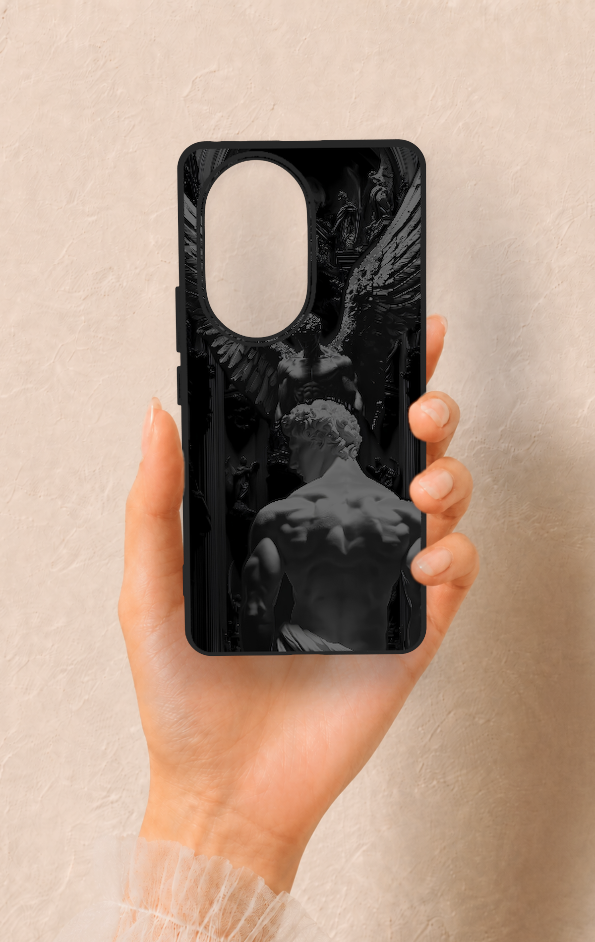 Honor 200 Pro 5G Uyumlu Icarus Desenli Silikon Kılıf