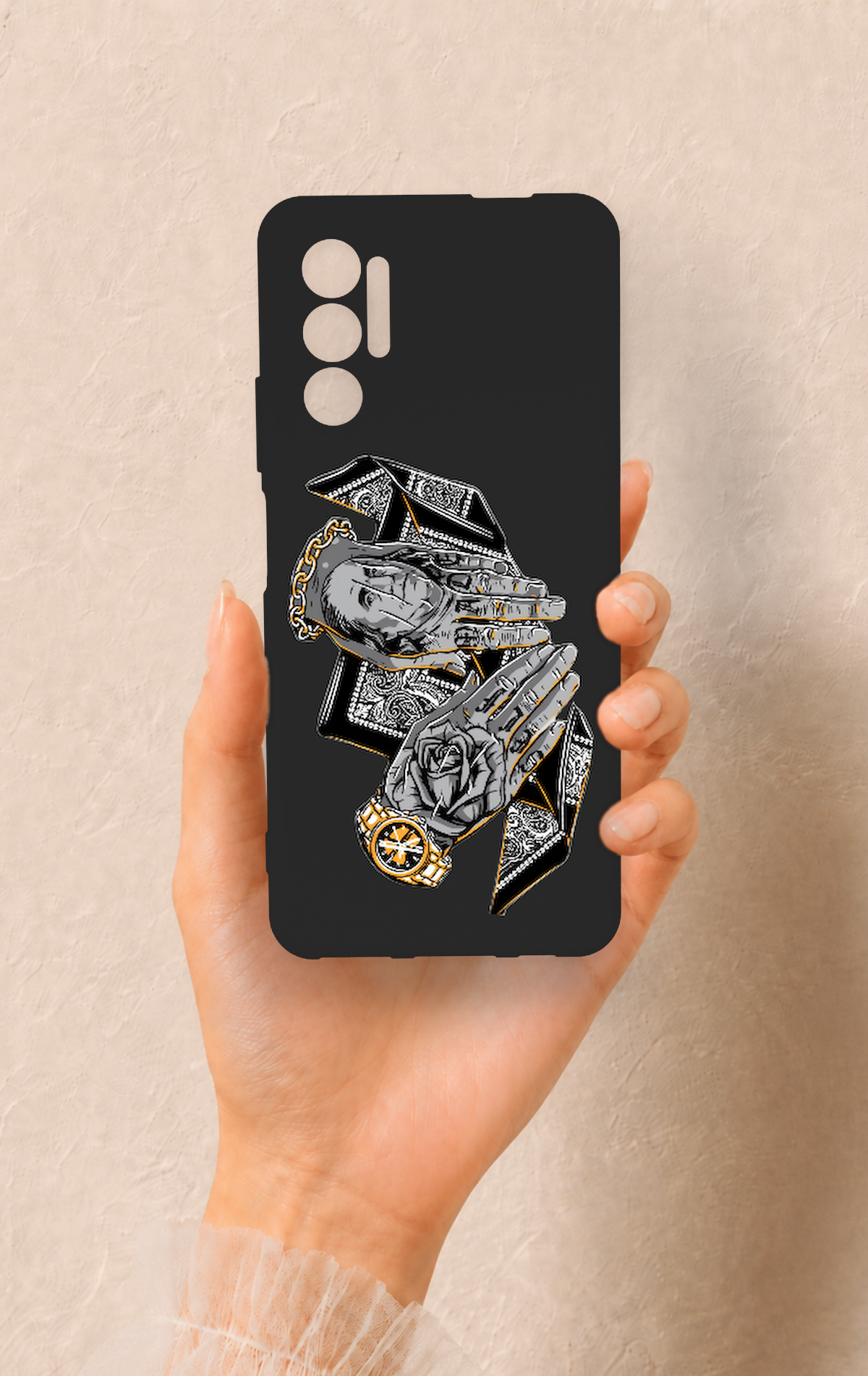 Tecno Pova 3 Uyumlu Self Made Desenli Silikon Kılıf