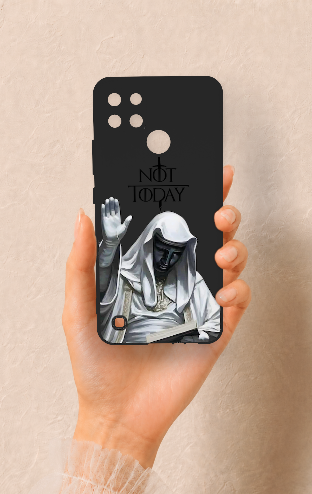 Realme C21Y Uyumlu Not Today Desenli Silikon Kılıf
