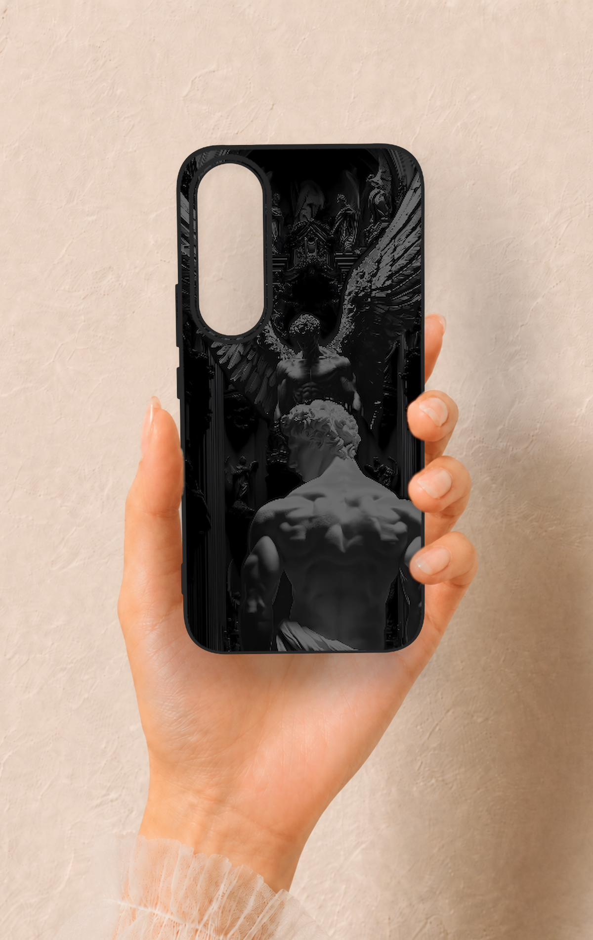 Vivo V70 FE 5G Uyumlu Icarus Desenli Silikon Kılıf