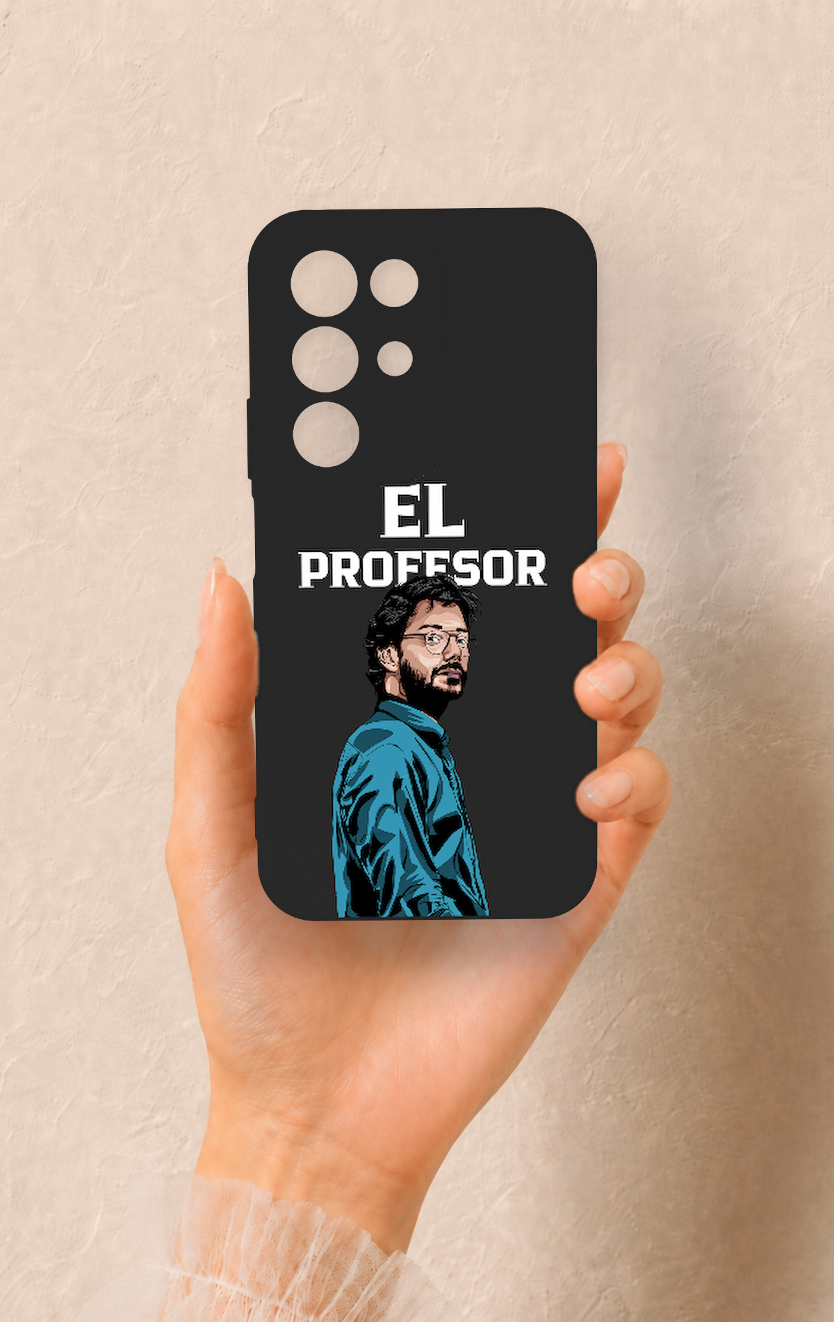 Realme C85 5G Uyumlu El Profesor Desenli Silikon Kılıf