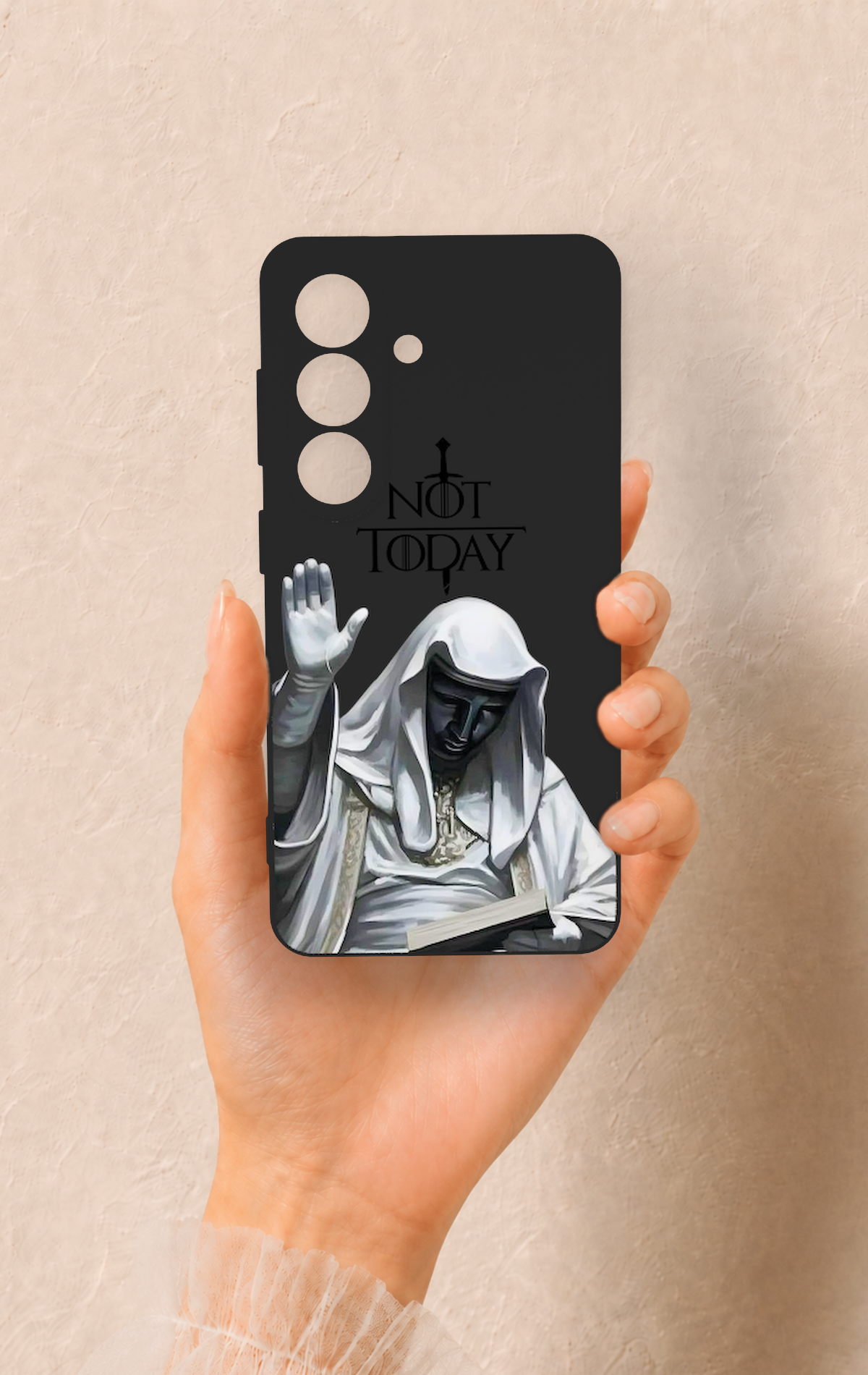 Samsung S26 Uyumlu Not Today Desenli Silikon Kılıf