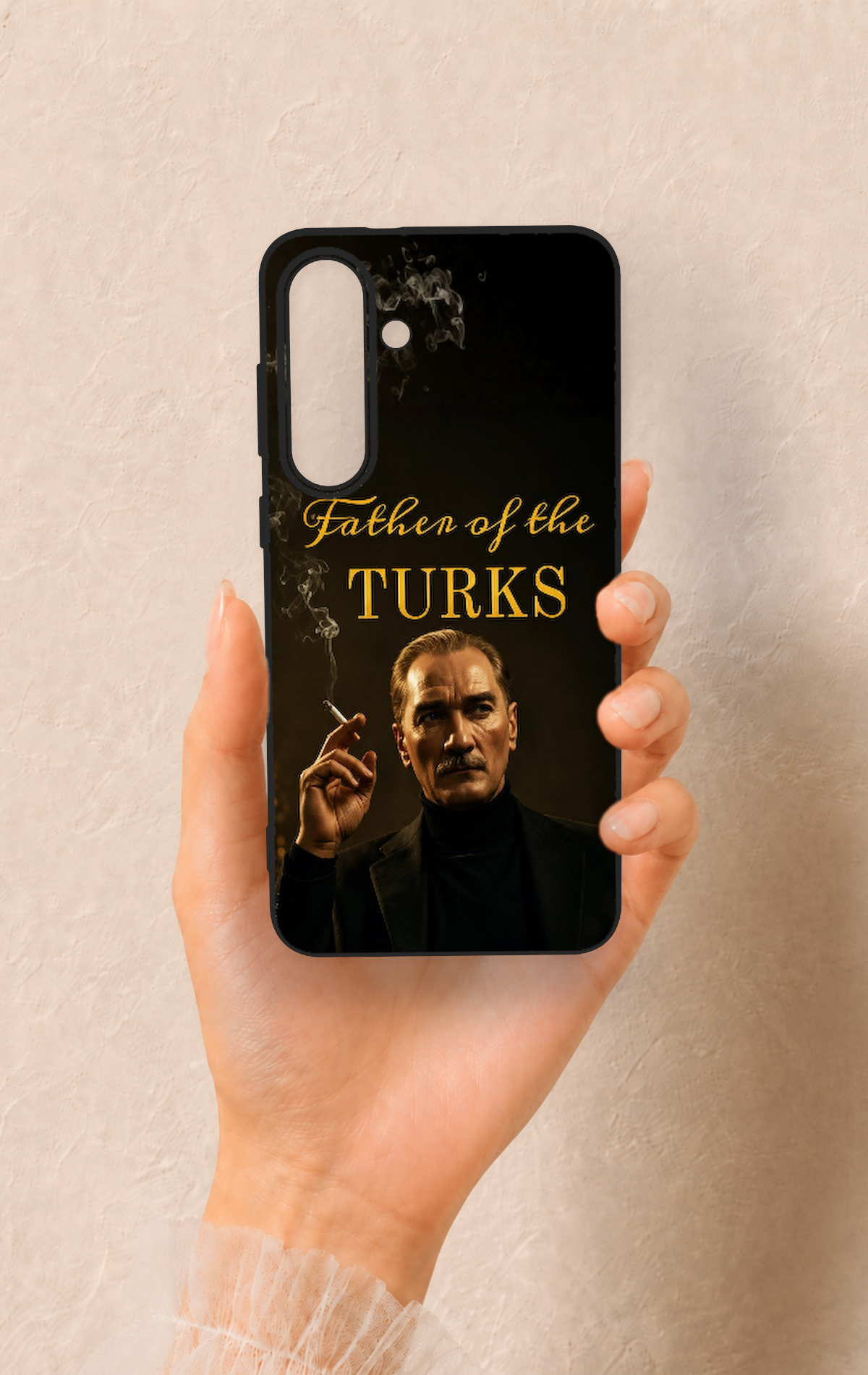 Samsung S25Fe Uyumlu Father Of The Turks Desenli Silikon Kılıf