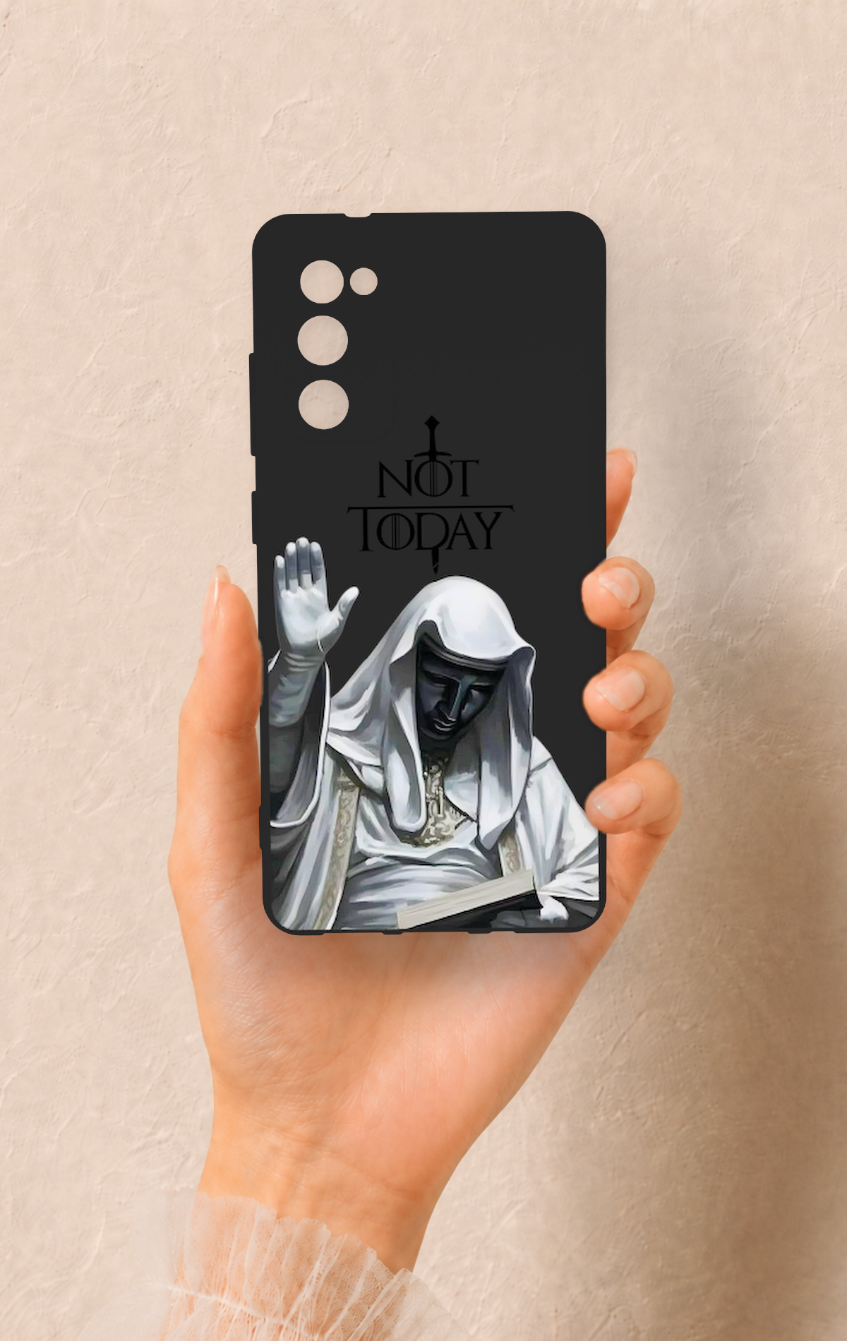 Samsung S20Fe Uyumlu Not Today Desenli Silikon Kılıf