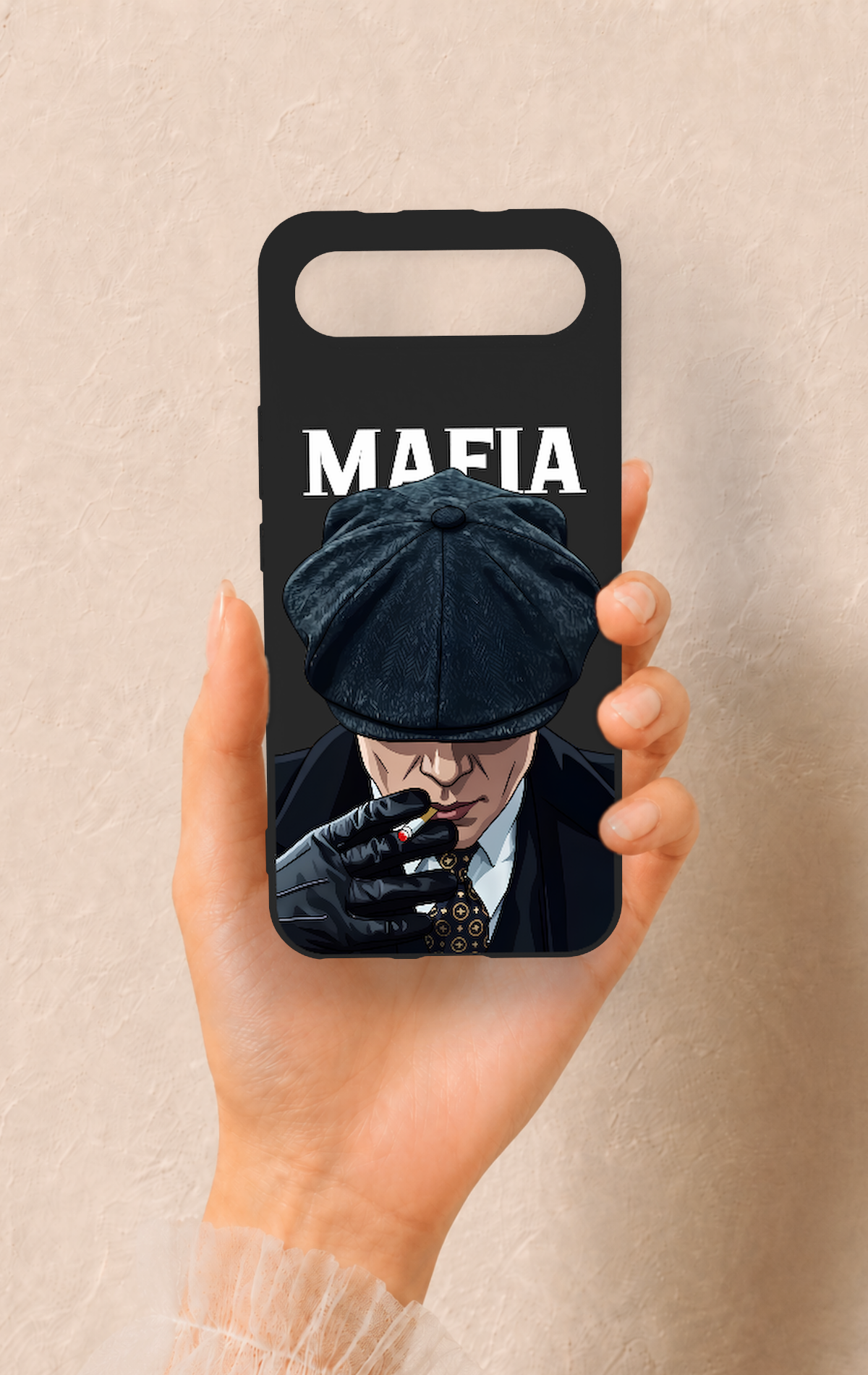 Tecno Spark Slim Uyumlu MAFIA Desenli Silikon Kılıf
