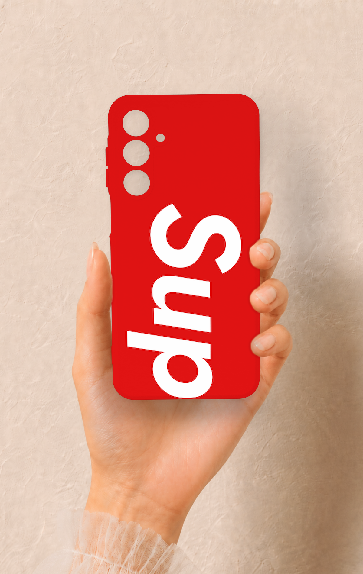 Samsung A16 Uyumlu Sup Desenli Silikon Kılıf