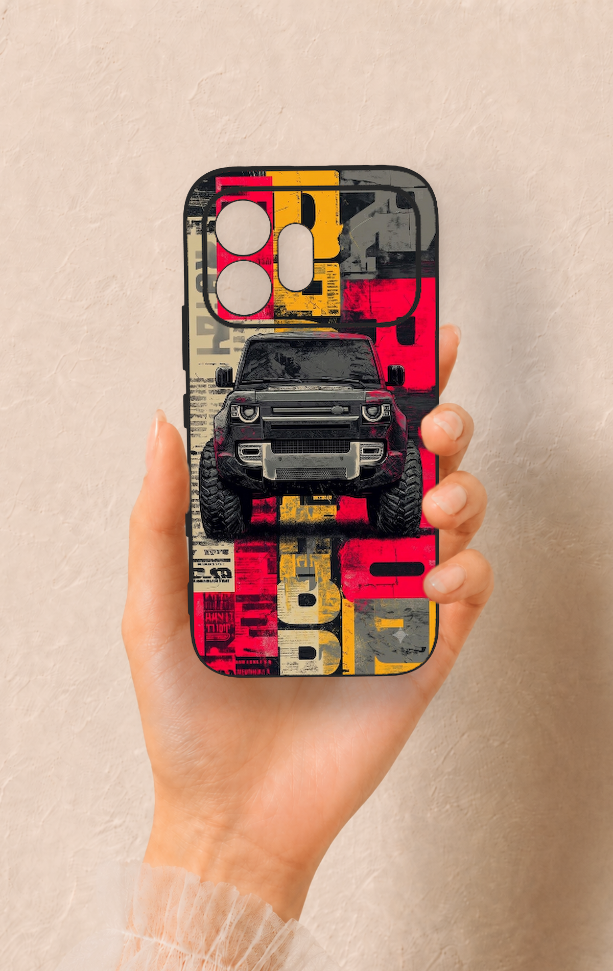 Honor 600 Uyumlu Defender Truck Desenli Silikon Kılıf