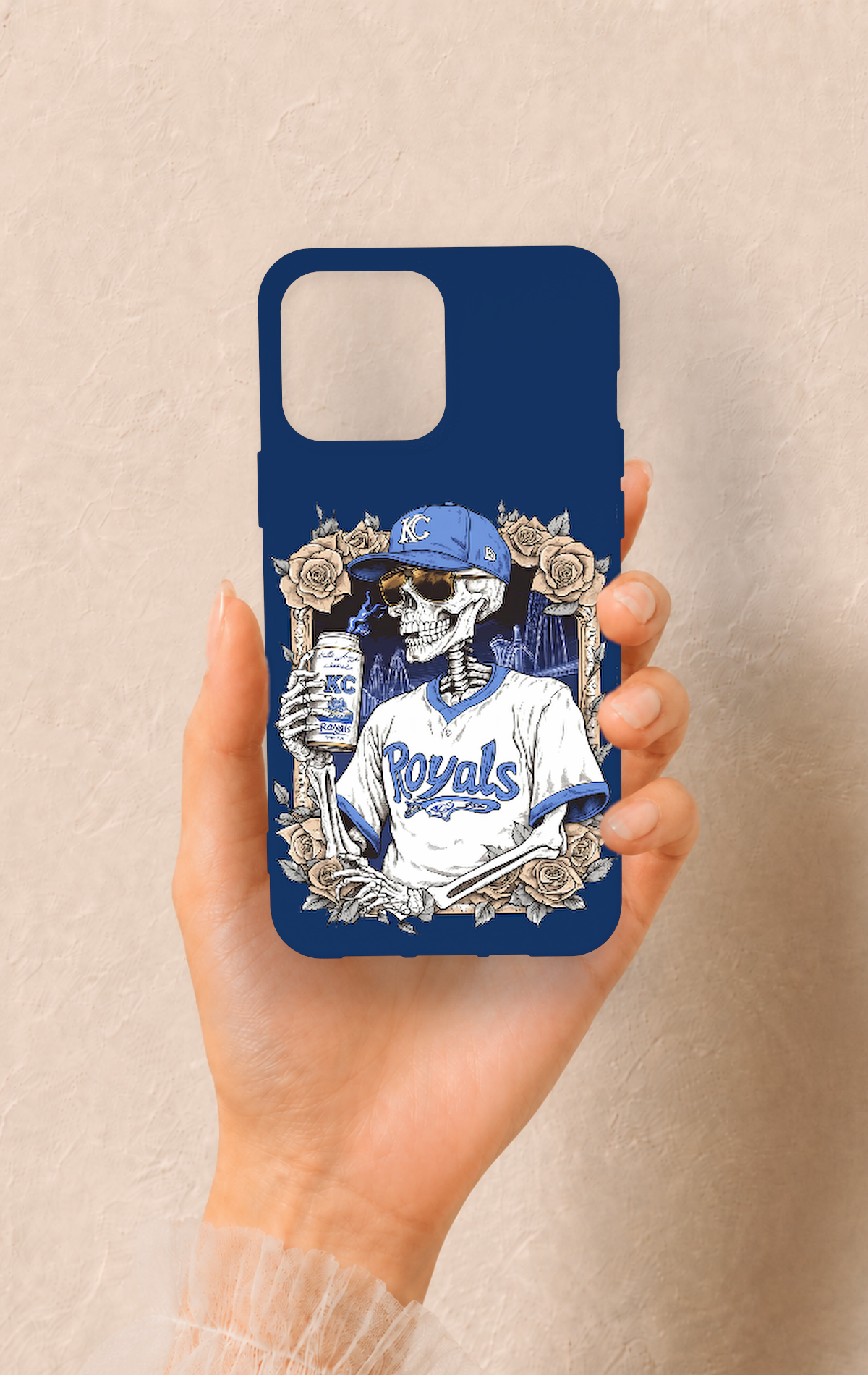 iPhone 13 Pro Max Uyumlu Royals Desenli Silikon Kılıf