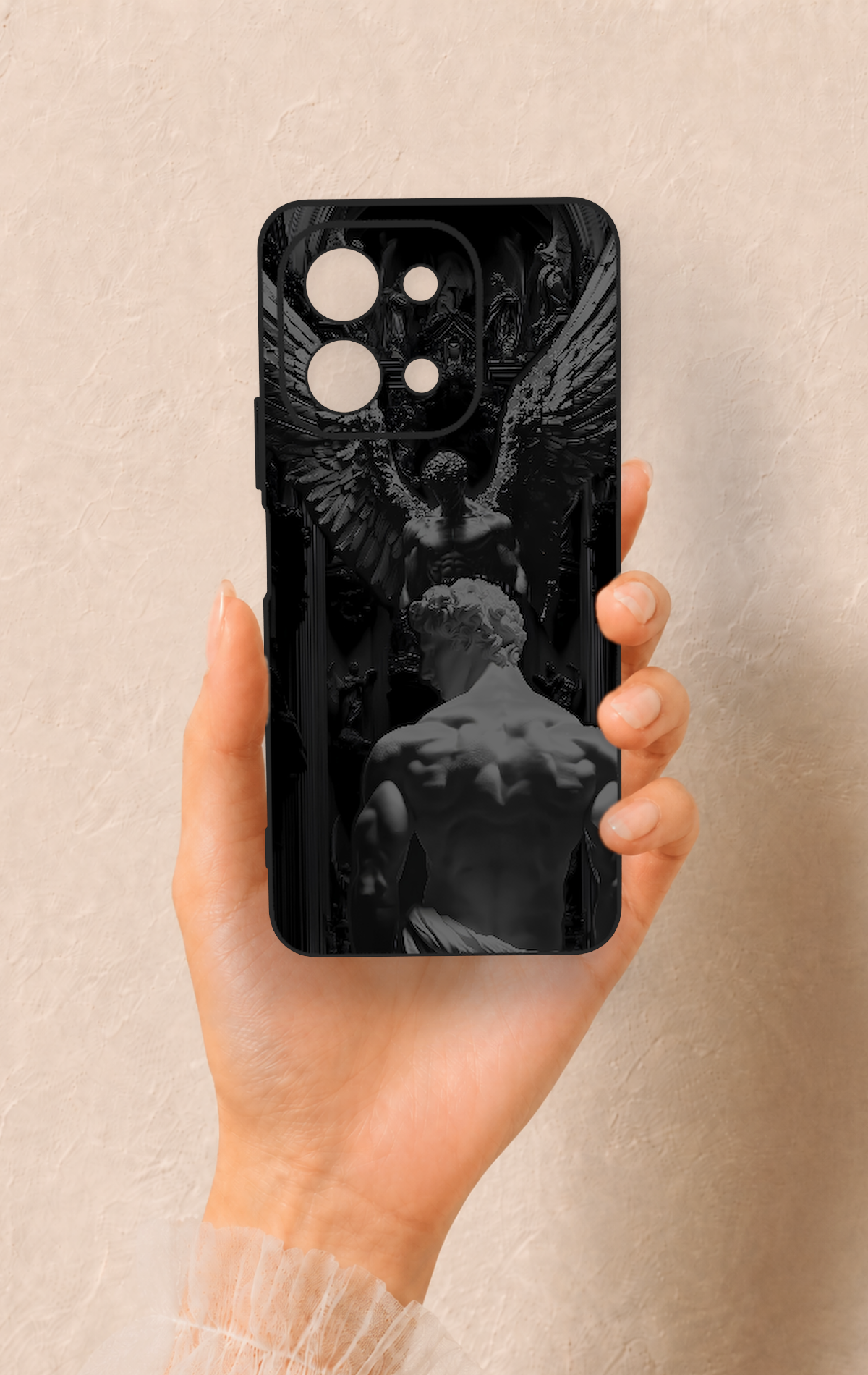 Vivo Y28 Uyumlu Icarus Desenli Silikon Kılıf