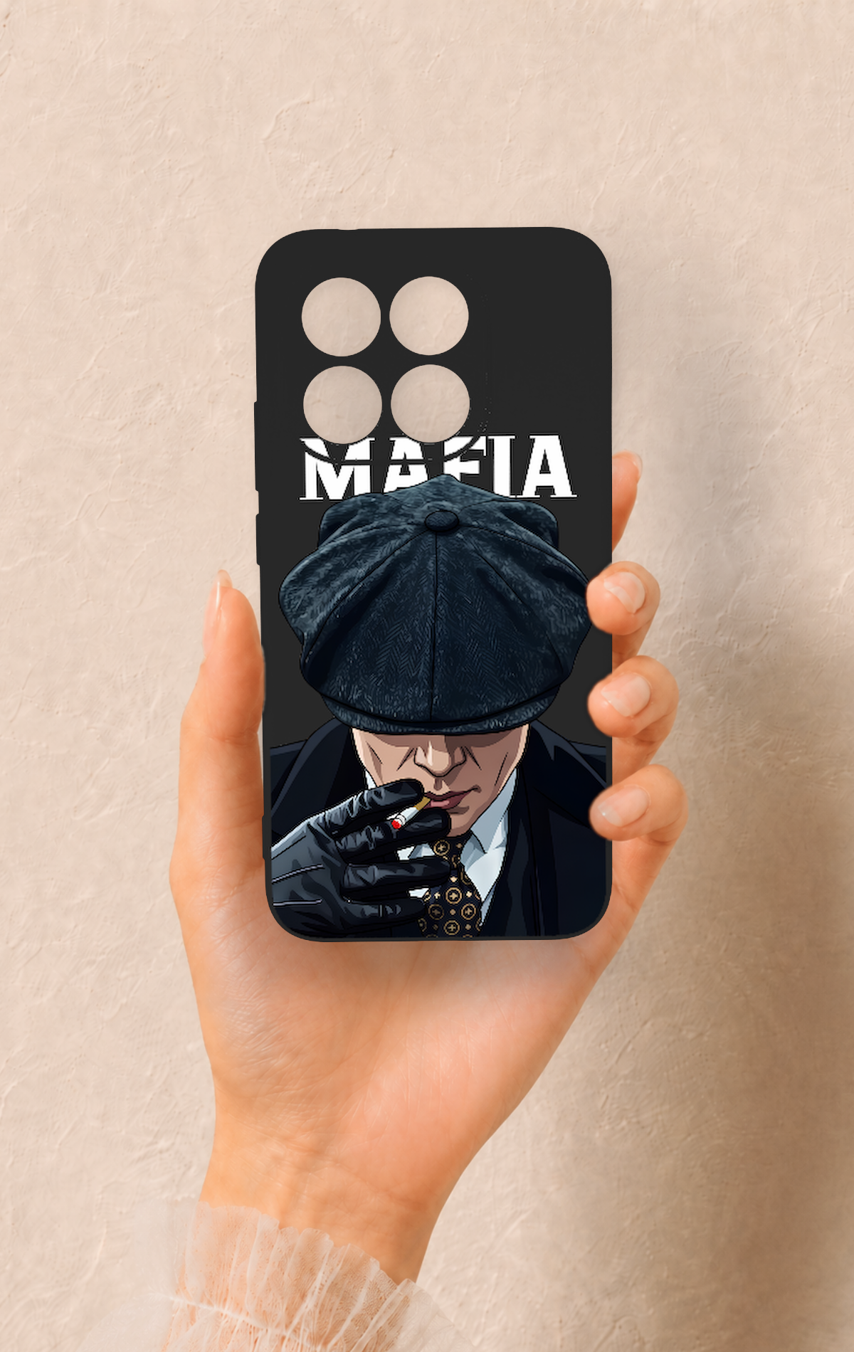 Mi 15T 5G Uyumlu MAFIA Desenli Silikon Kılıf