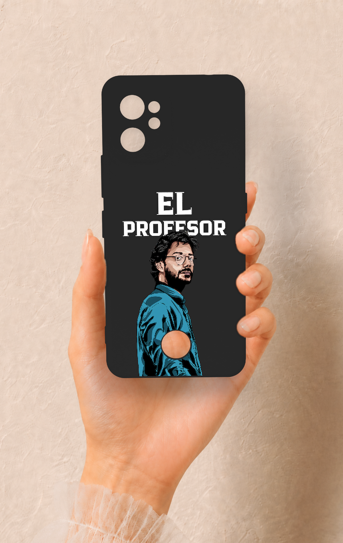 Reeder S19 Max Pro Uyumlu El Profesor Desenli Silikon Kılıf